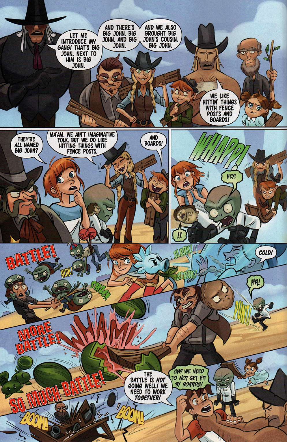 FCBD 2017 Collection issue Buffy - Plants vs Zombies - Page 22