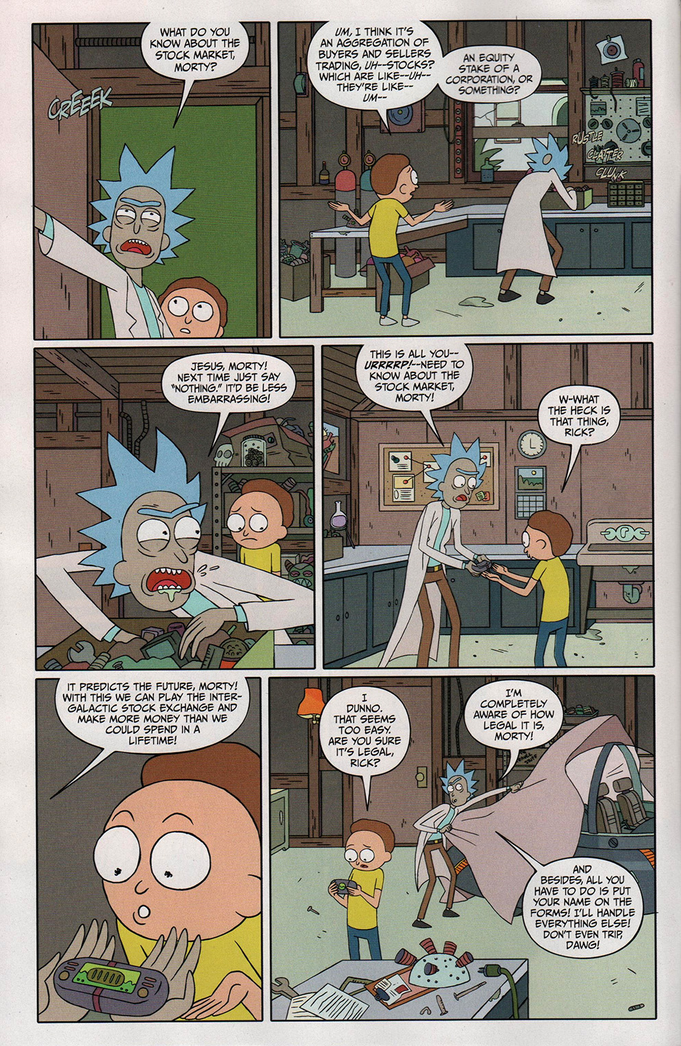 FCBD 2017 Collection issue Rick and Morty - Page 4