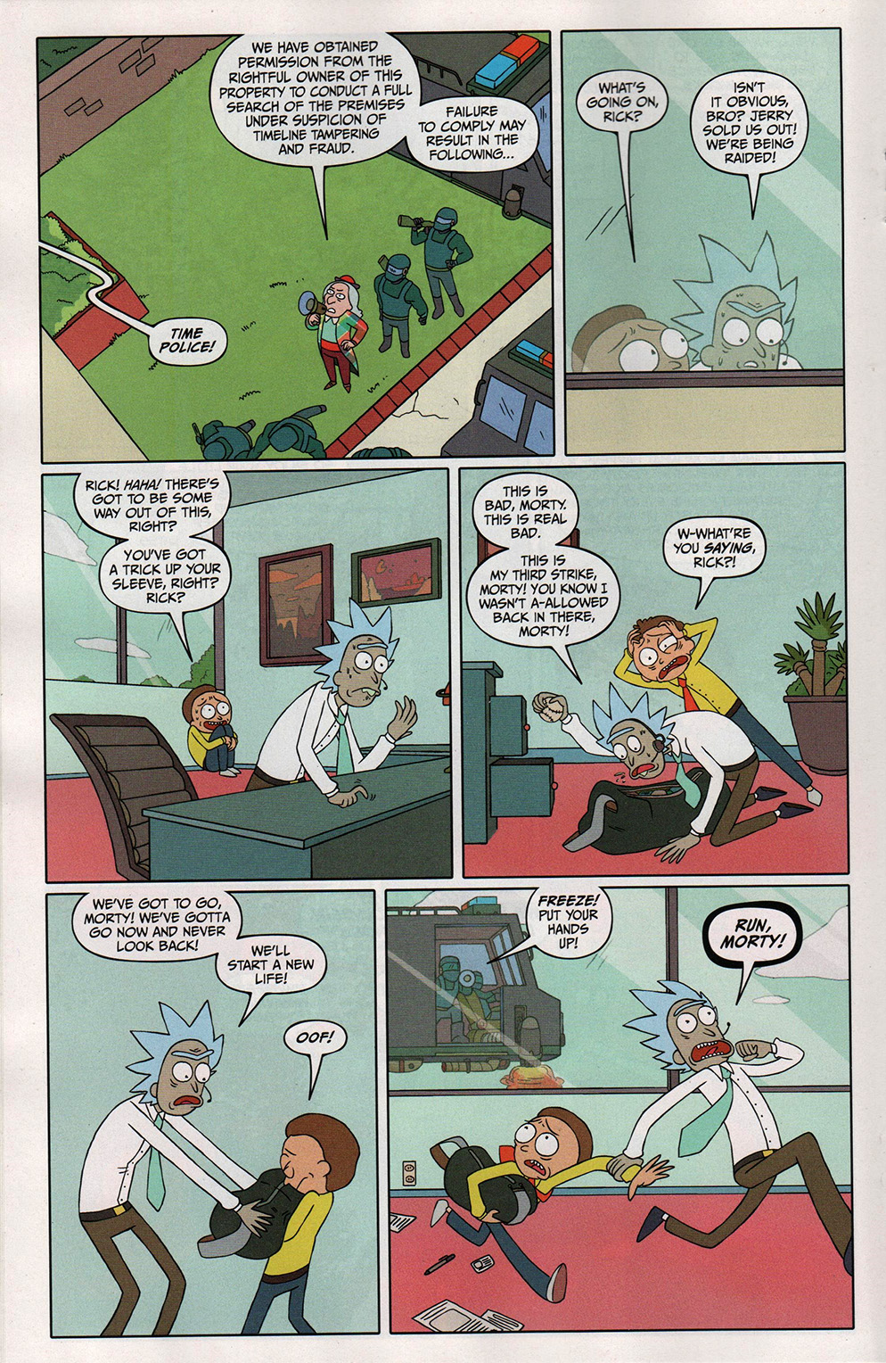 Fcbd Collection Chapter Rick And Morty Page