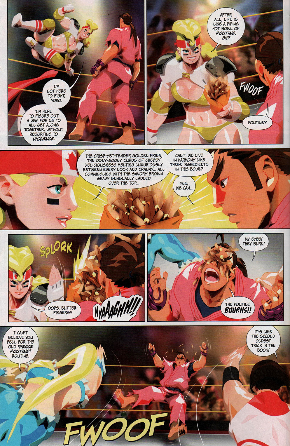 FCBD 2017 Collection issue Street Fighter V - Wrestling Special - Page 10