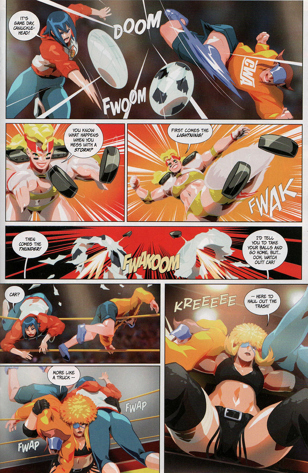 FCBD 2017 Collection issue Street Fighter V - Wrestling Special - Page 13