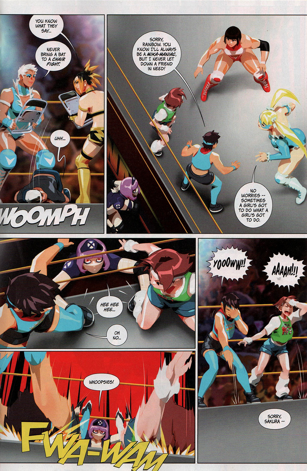 FCBD 2017 Collection issue Street Fighter V - Wrestling Special - Page 15