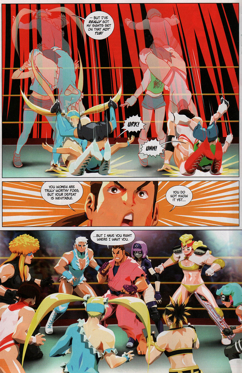 FCBD 2017 Collection issue Street Fighter V - Wrestling Special - Page 16