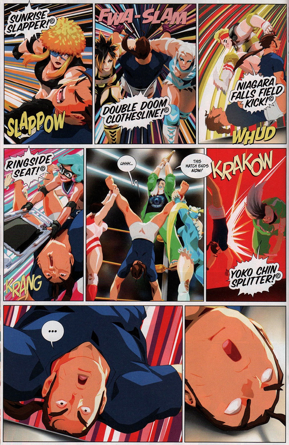 FCBD 2017 Collection issue Street Fighter V - Wrestling Special - Page 18