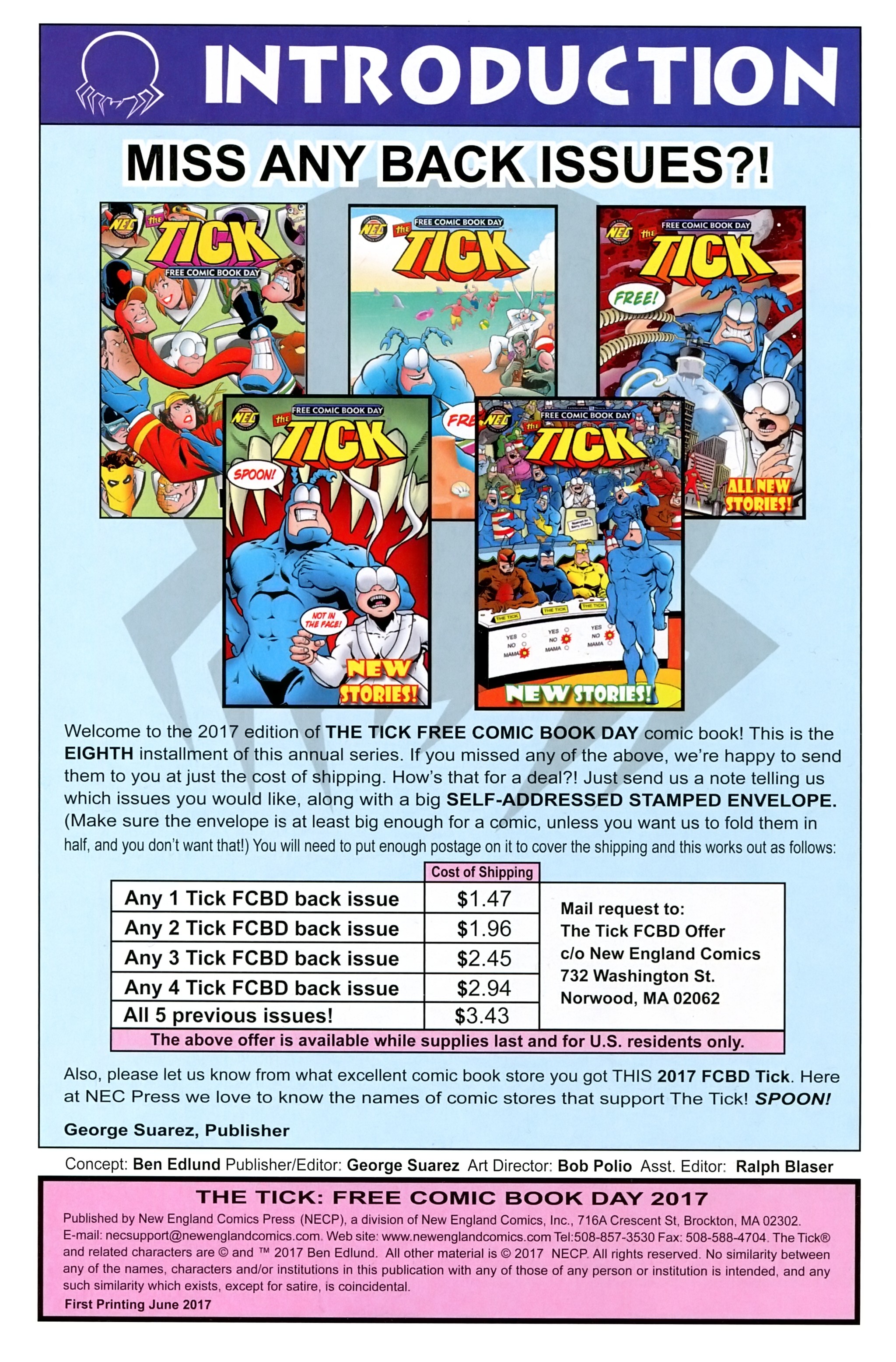 FCBD 2017 Collection issue The Tick - Page 2