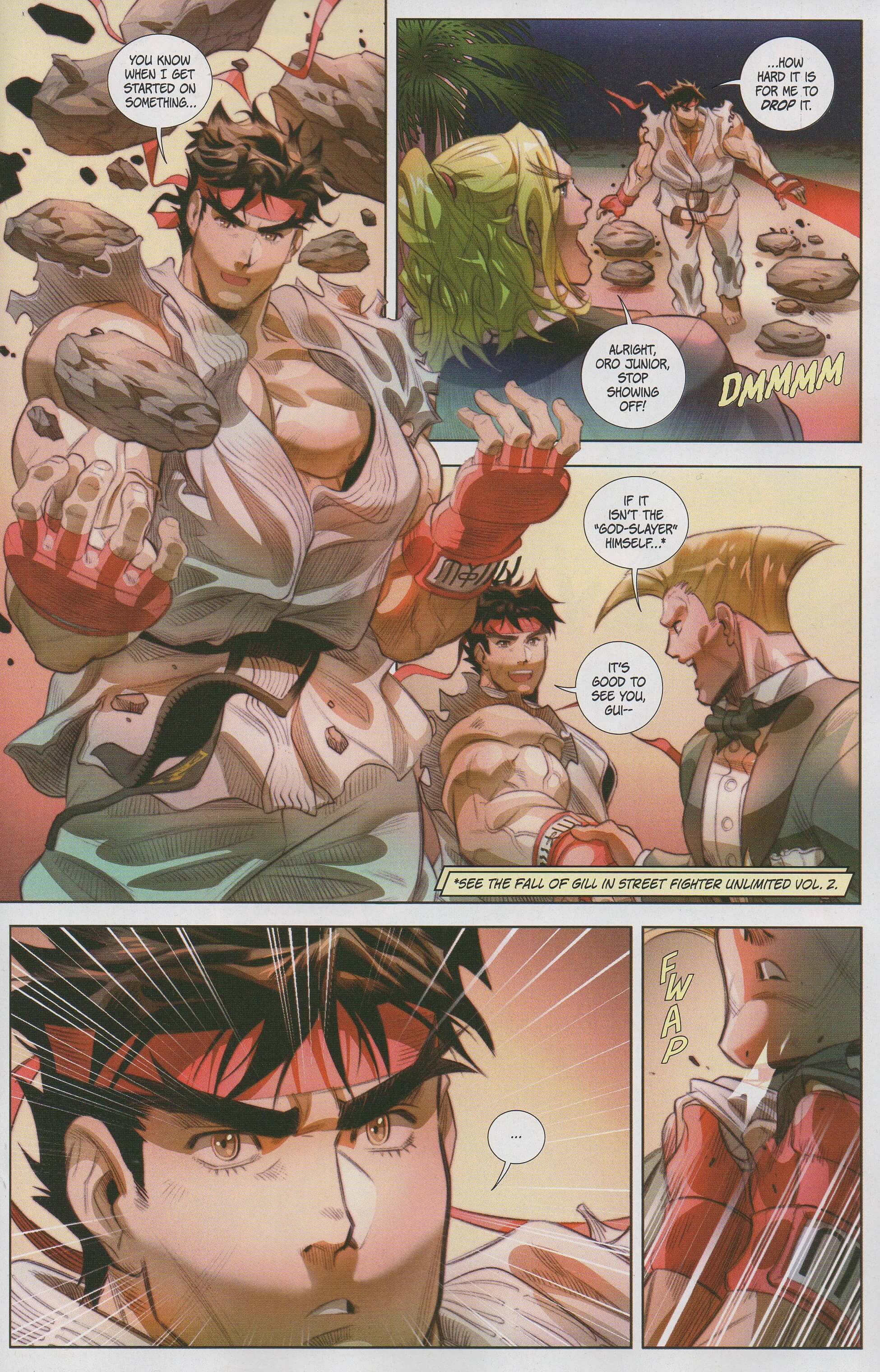 FCBD 2020 Collection issue Street Fighter 100 - Ryu vs Chun-Li - Page 11