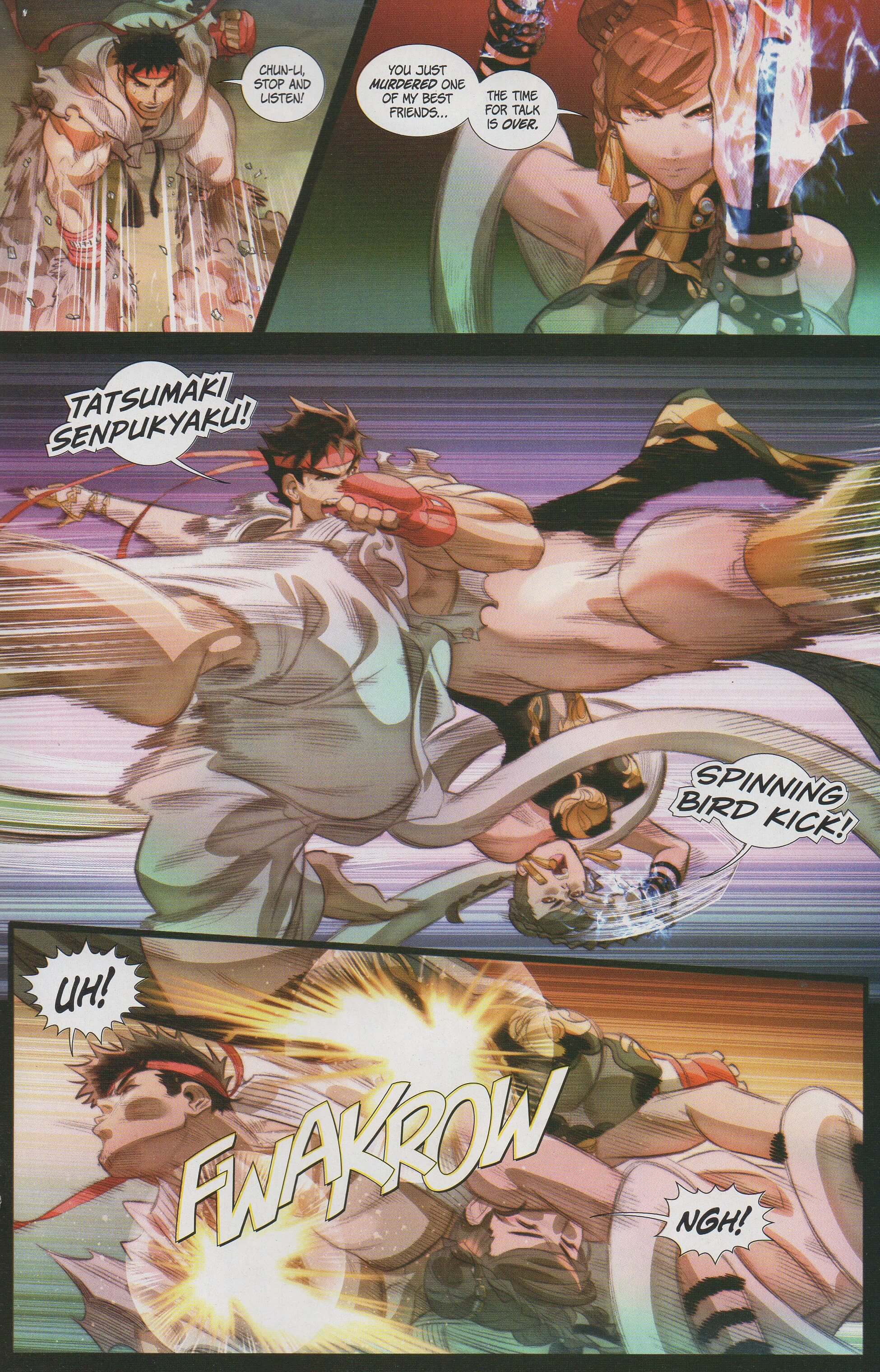 FCBD 2020 Collection issue Street Fighter 100 - Ryu vs Chun-Li - Page 19