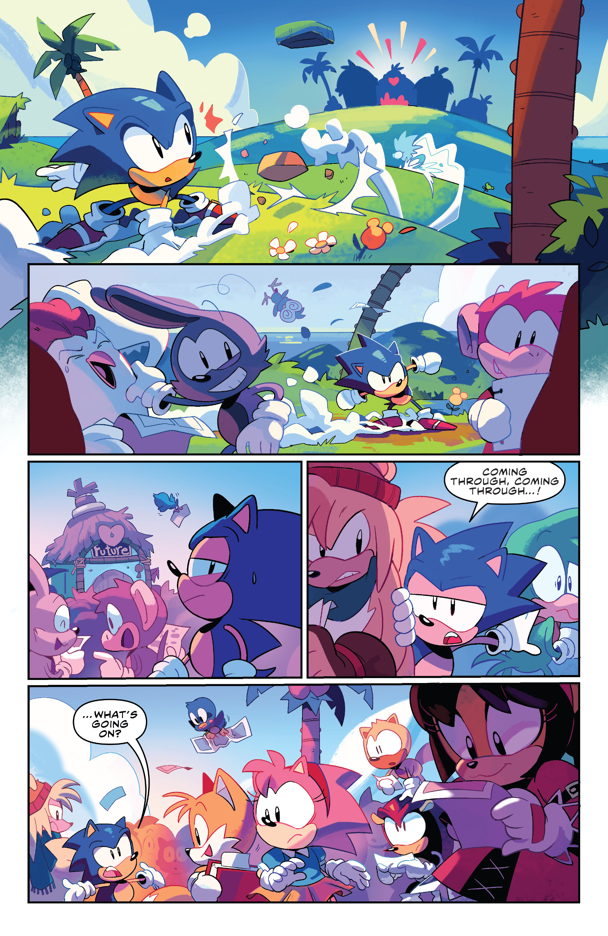 FCBD 2021 Collection issue Sonic the Hedgehog 30th Anniversary Special - Page 9