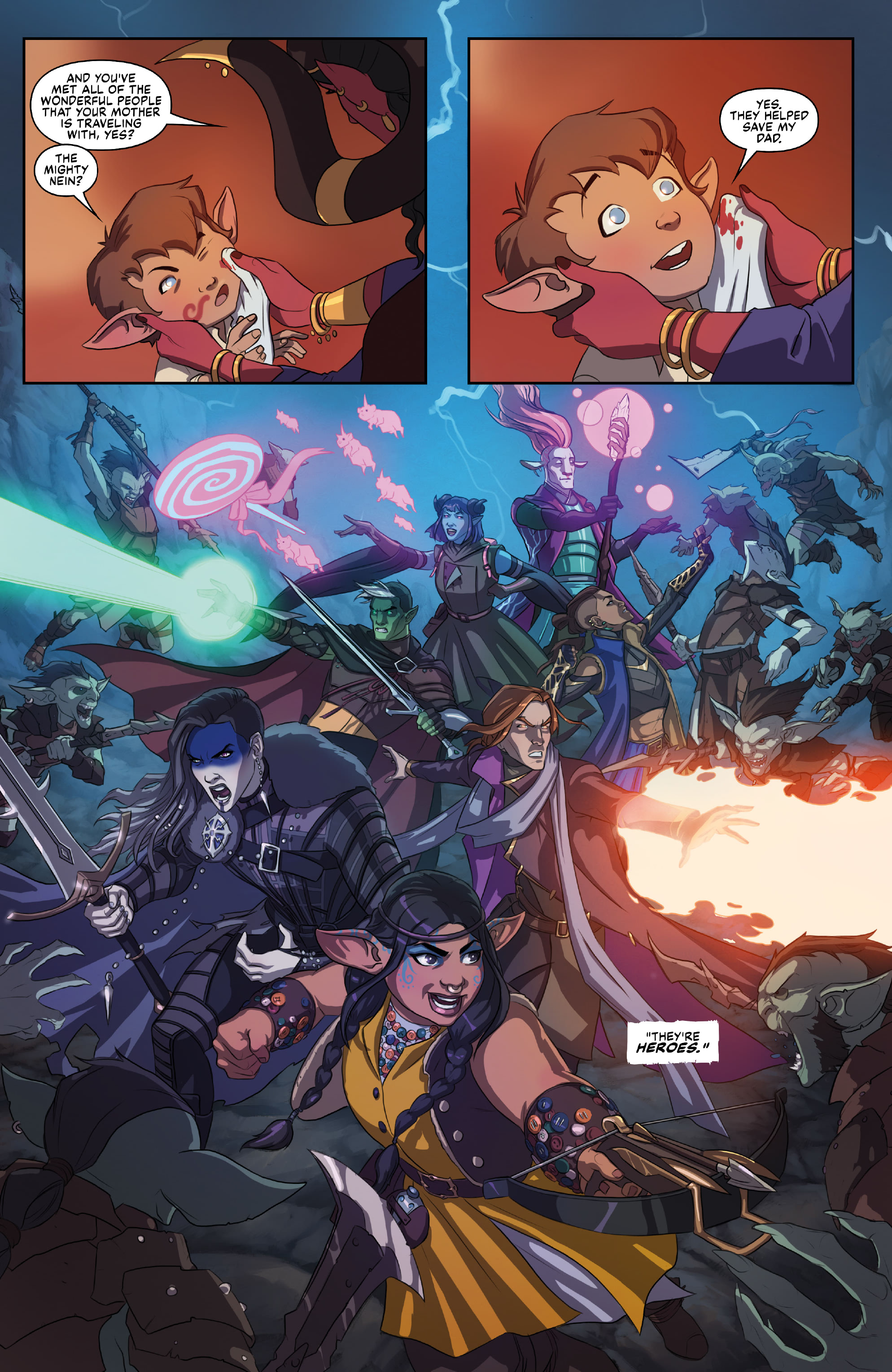 FCBD 2021 Collection issue Critical Role - The Witcher - Page 10