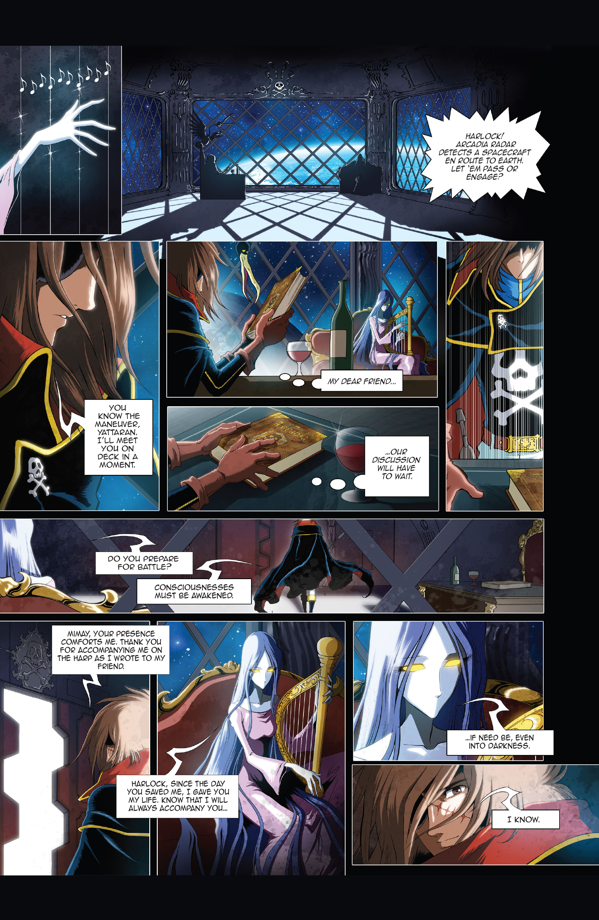 FCBD 2021 Collection issue Space Pirate Captain Harlock - Page 7