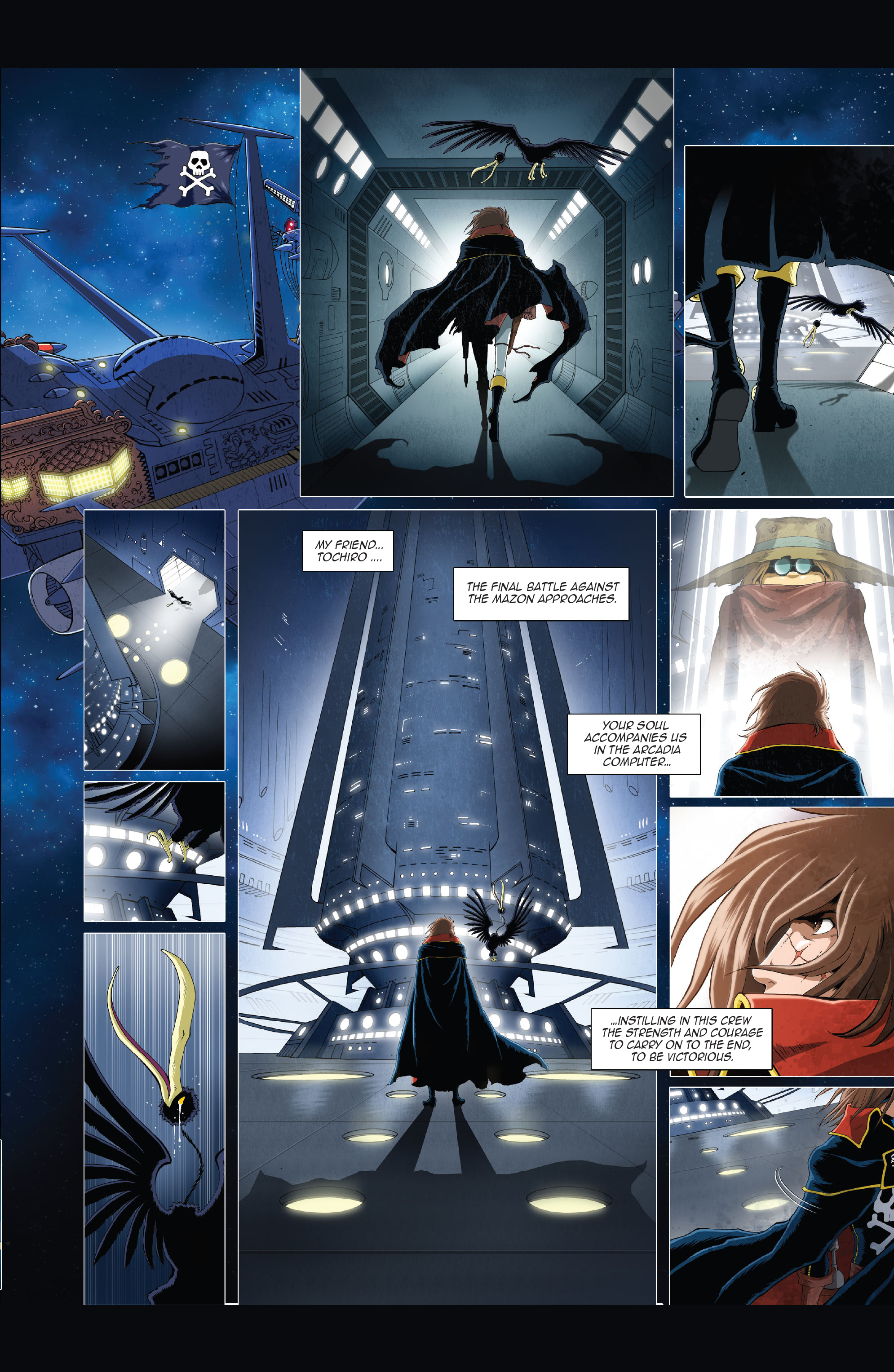 FCBD 2021 Collection issue Space Pirate Captain Harlock - Page 8