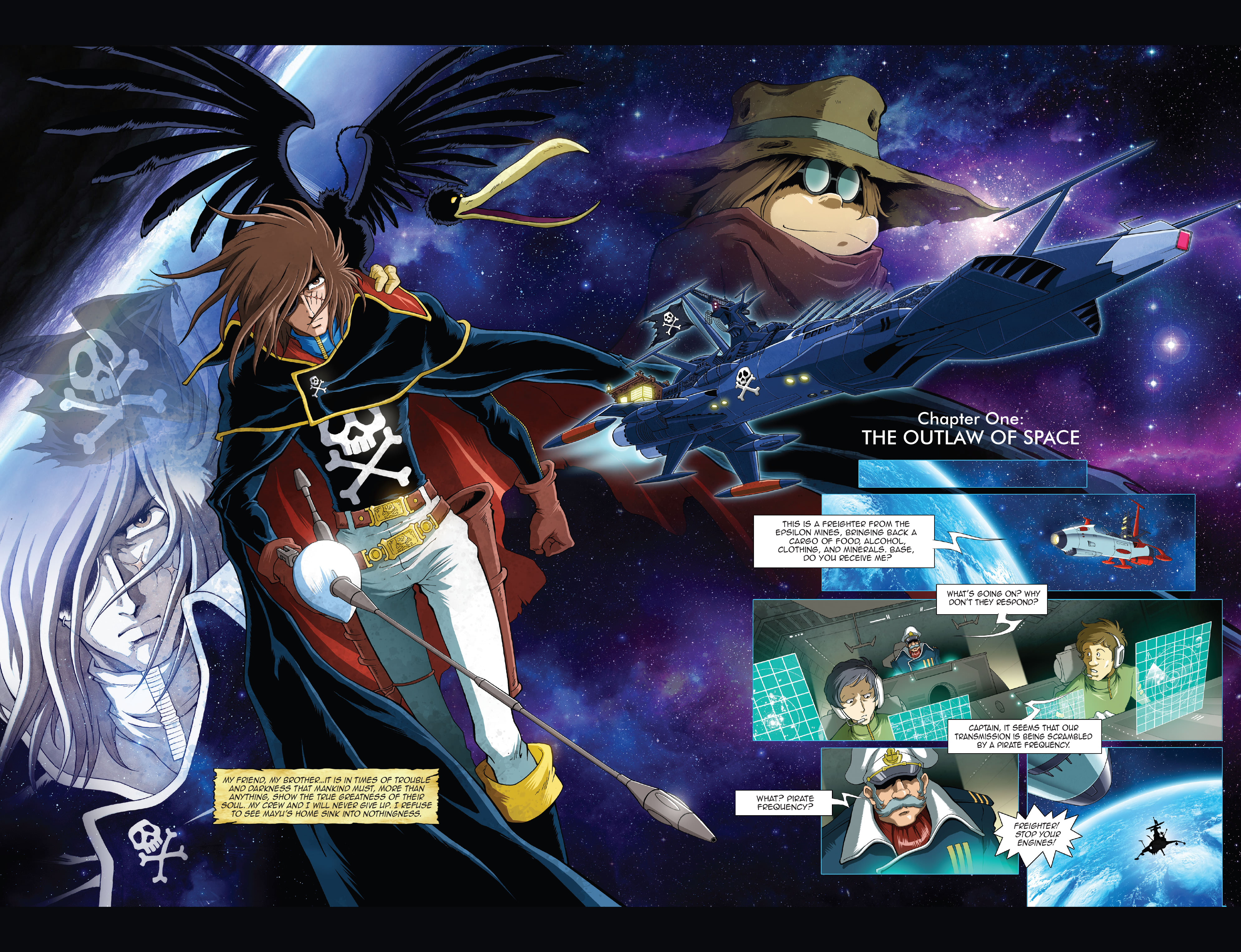 FCBD 2021 Collection issue Space Pirate Captain Harlock - Page 9