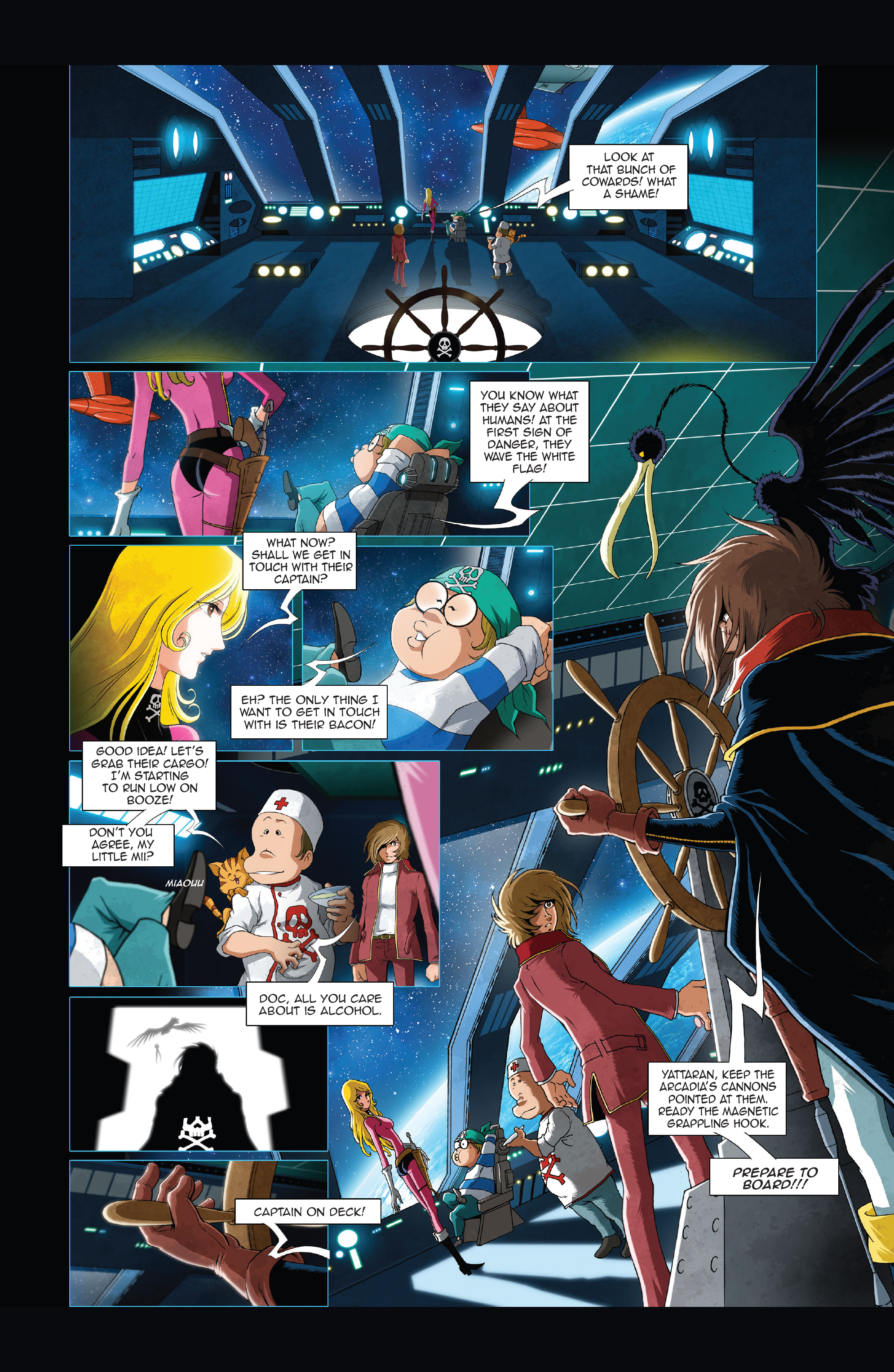 FCBD 2021 Collection issue Space Pirate Captain Harlock - Page 11