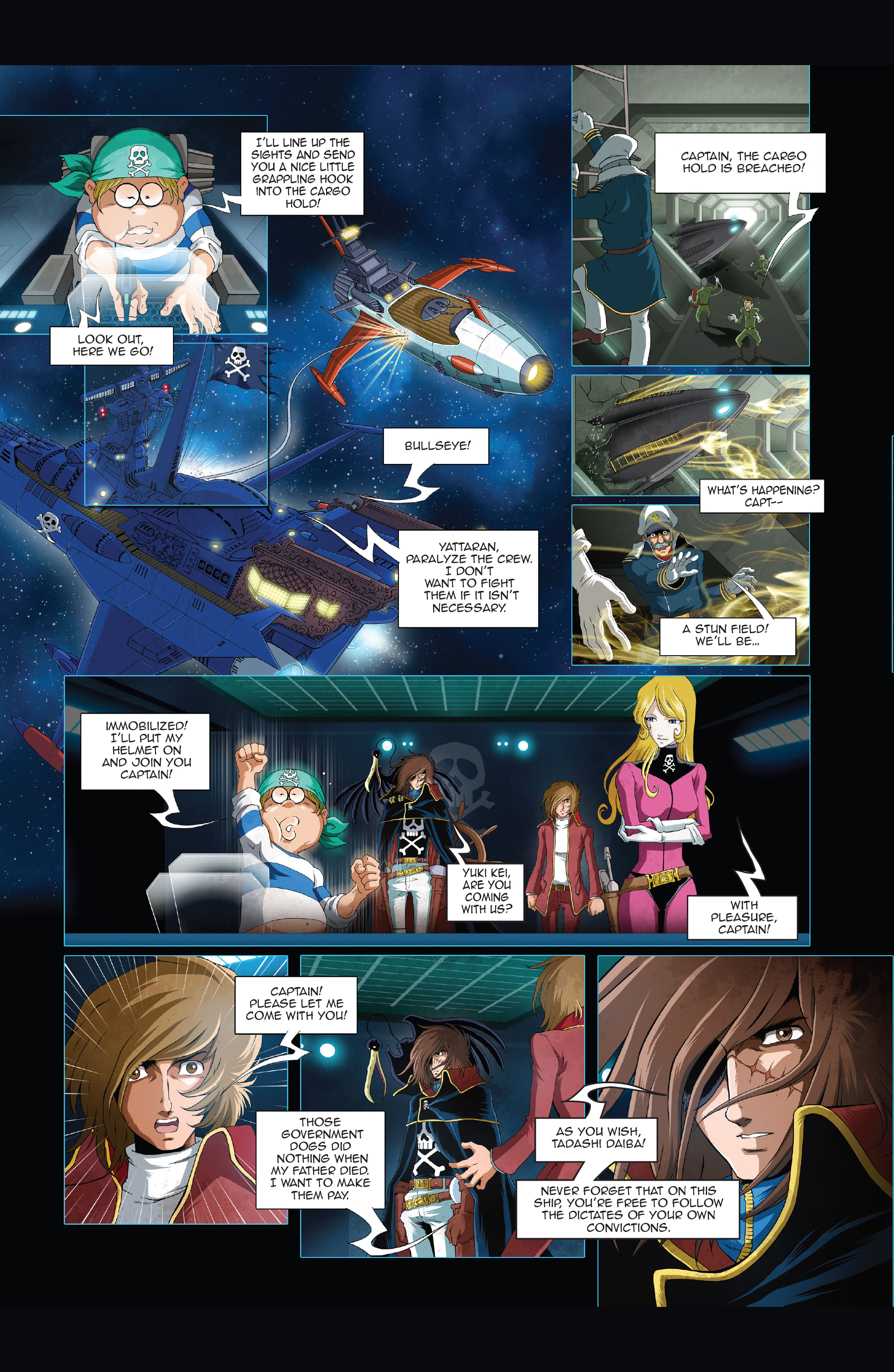 FCBD 2021 Collection issue Space Pirate Captain Harlock - Page 12