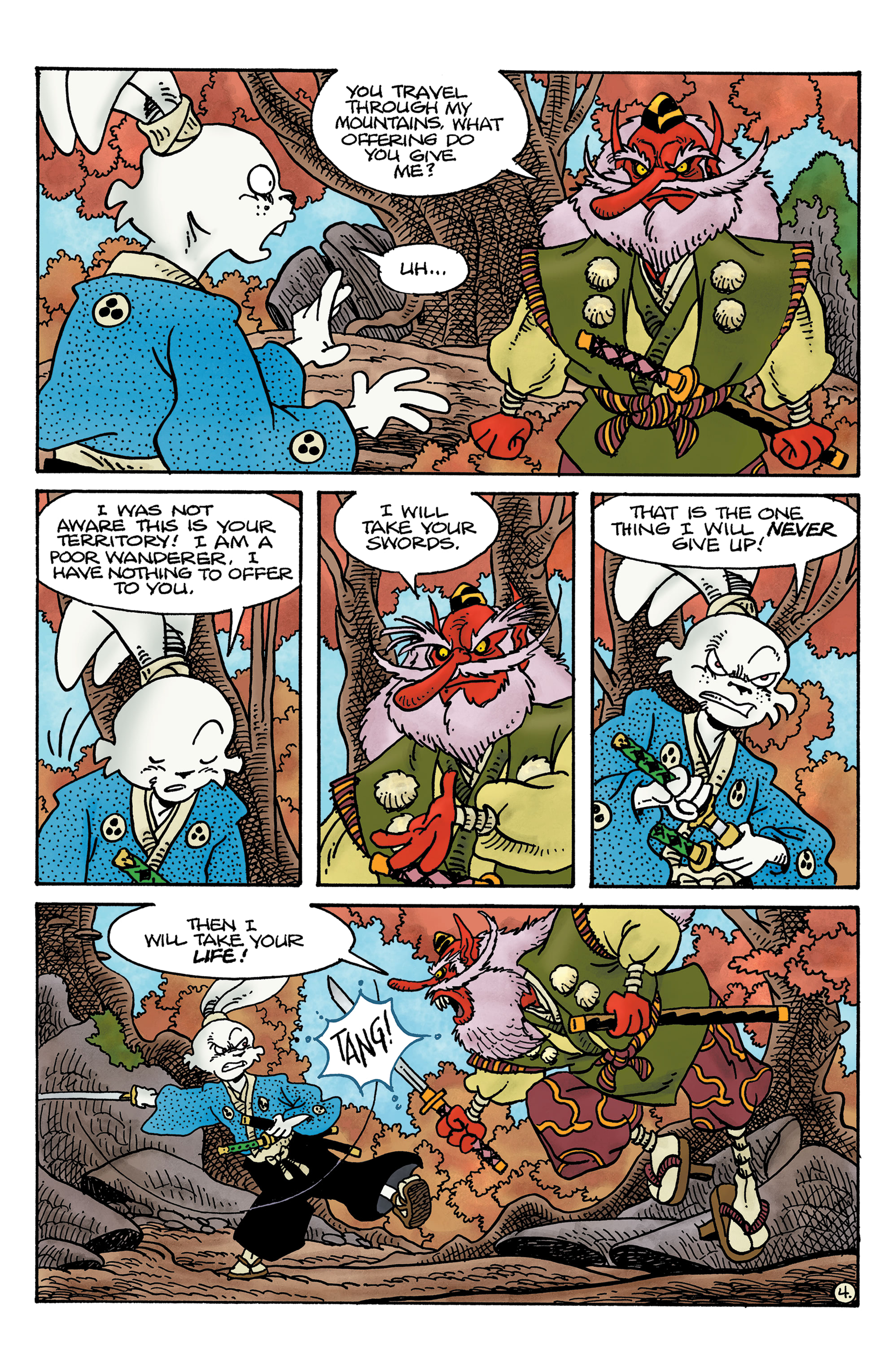 FCBD 2021 Collection issue Usagi Yojimbo - Page 6