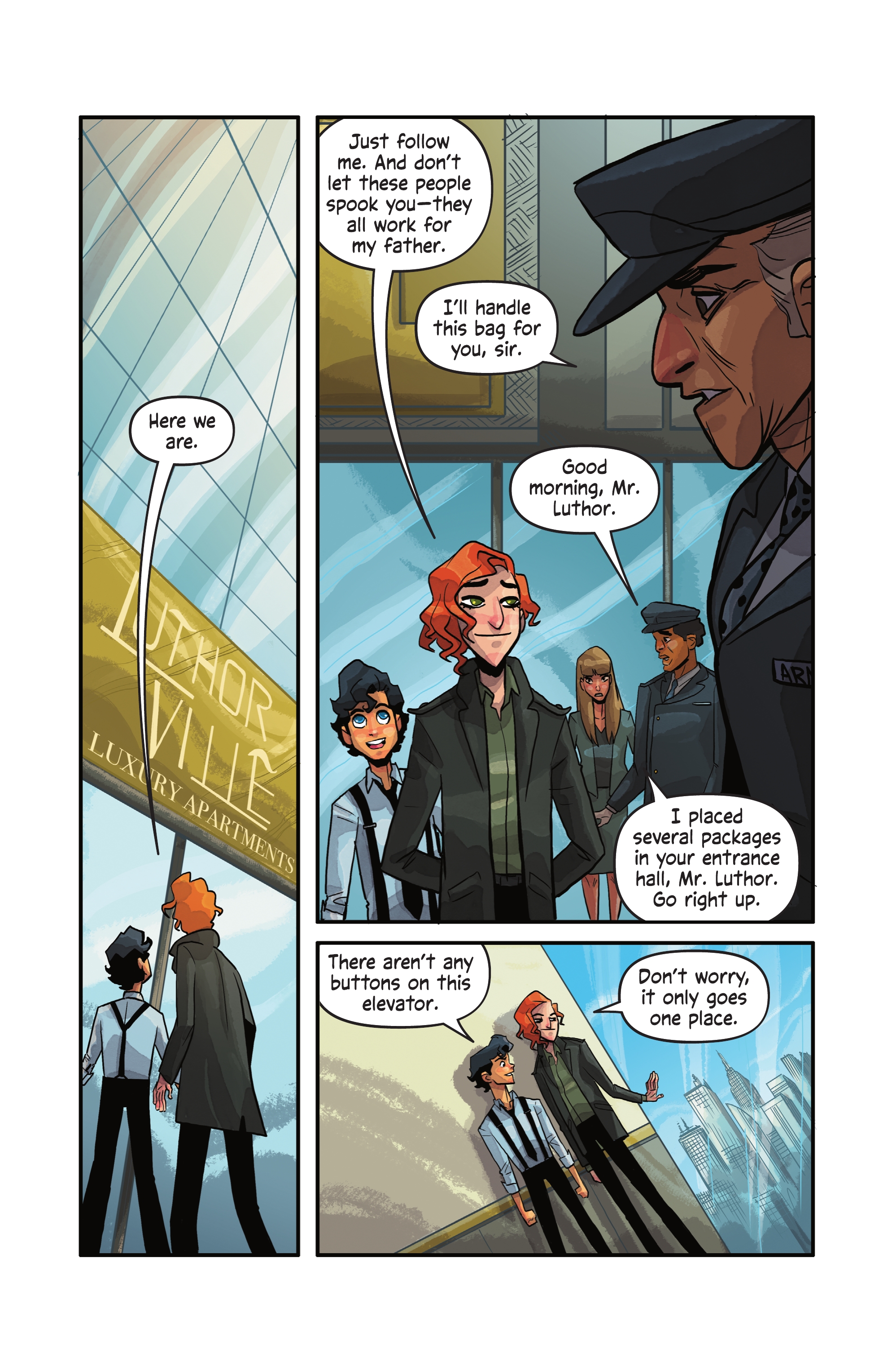 <{ $series->title }} issue Clark and Lex and Fann Club - Batman Squad - Page 17