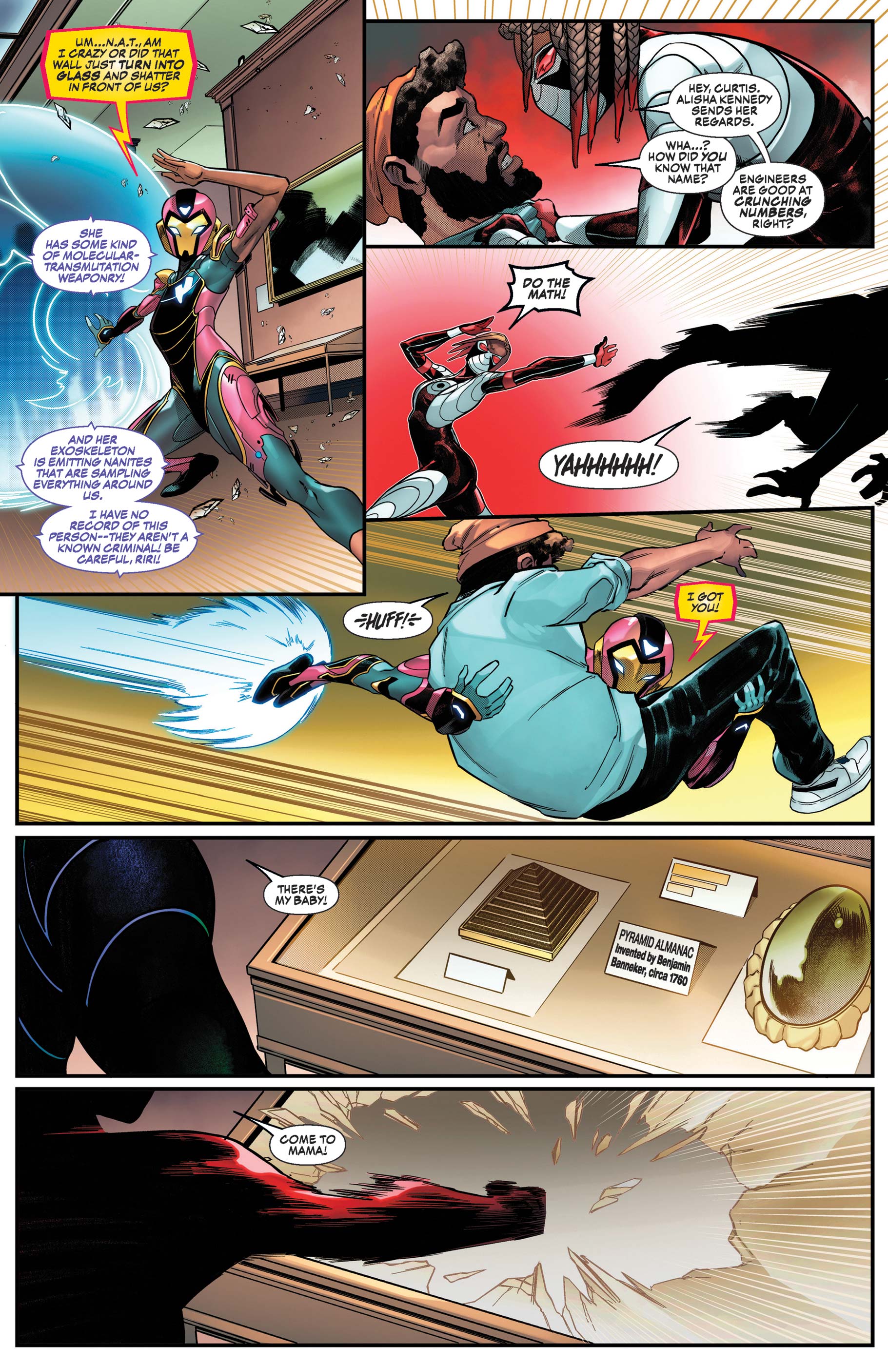 <{ $series->title }} issue Marvel's Voices - Page 4