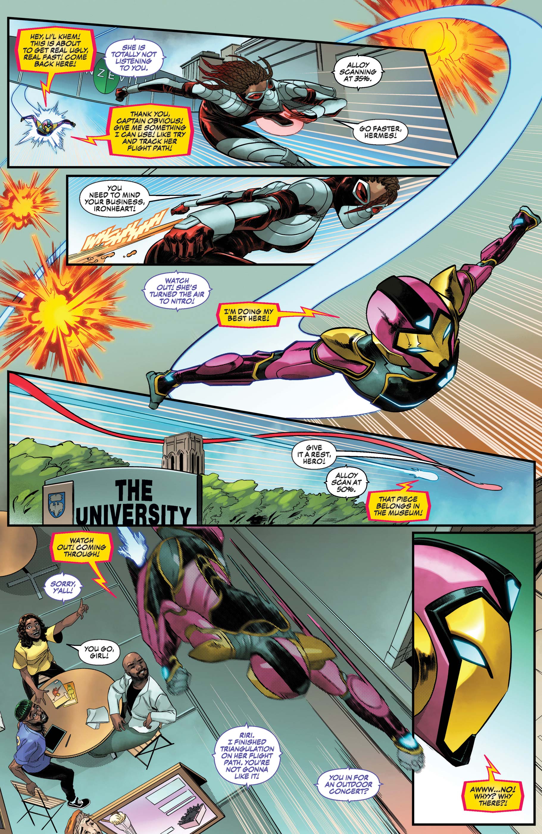 <{ $series->title }} issue Marvel's Voices - Page 6