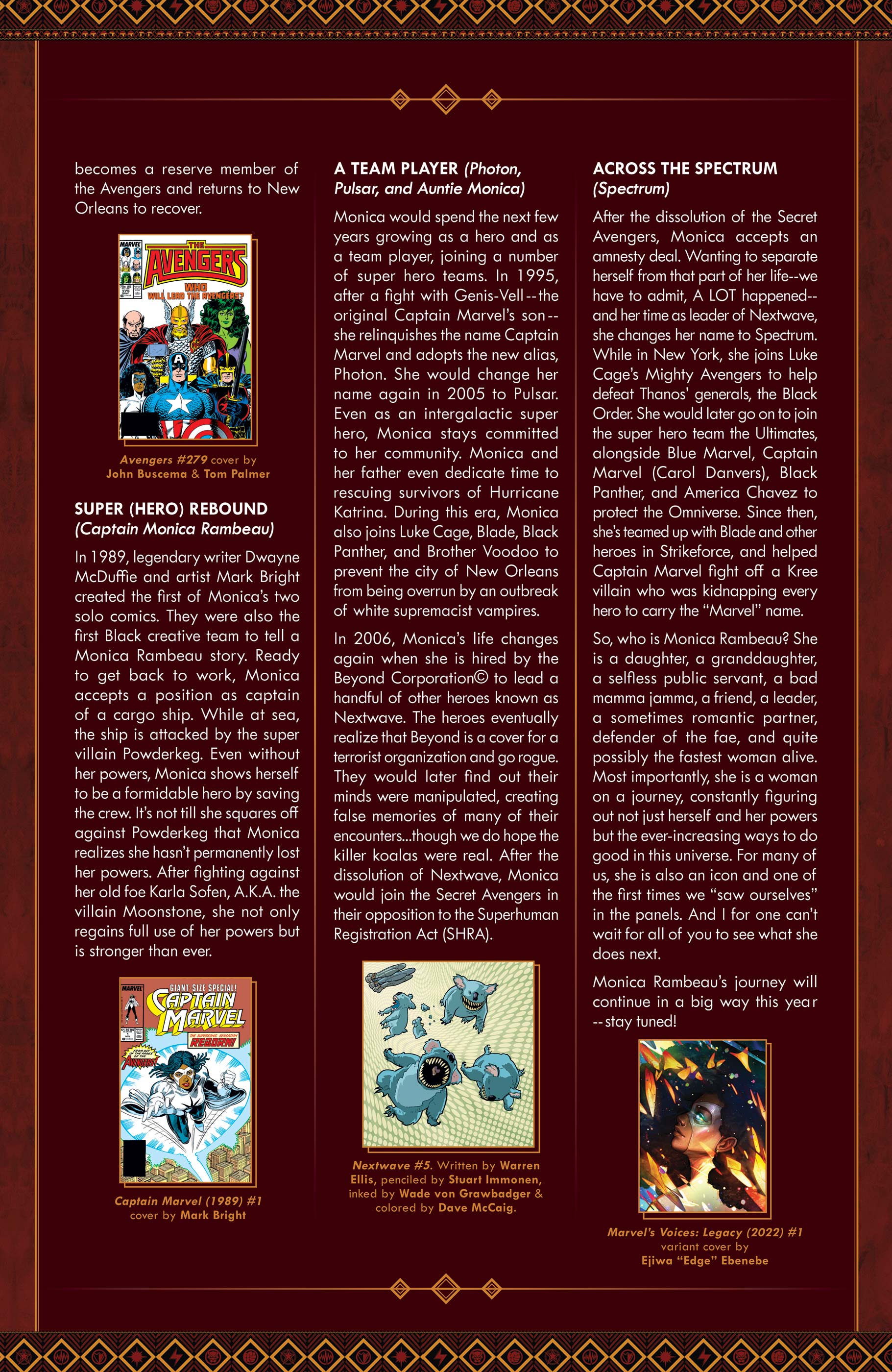 <{ $series->title }} issue Marvel's Voices - Page 17