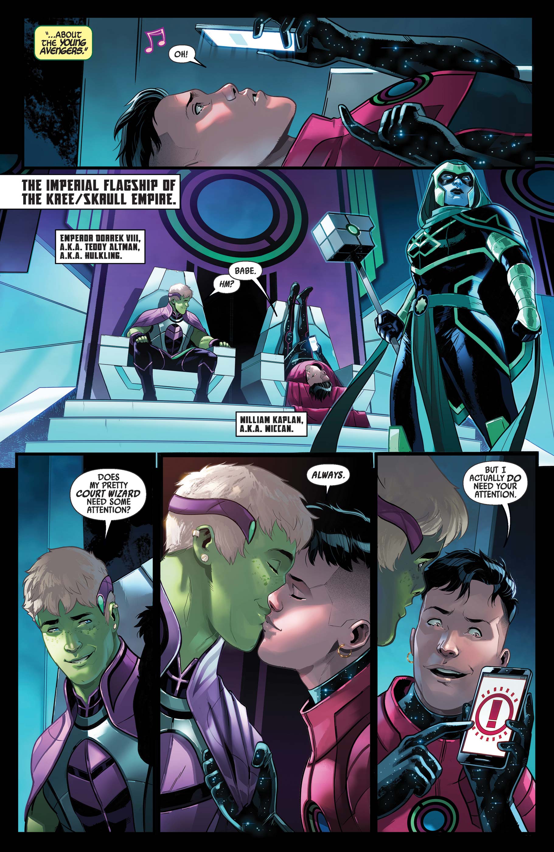 <{ $series->title }} issue Marvel's Voices - Page 23