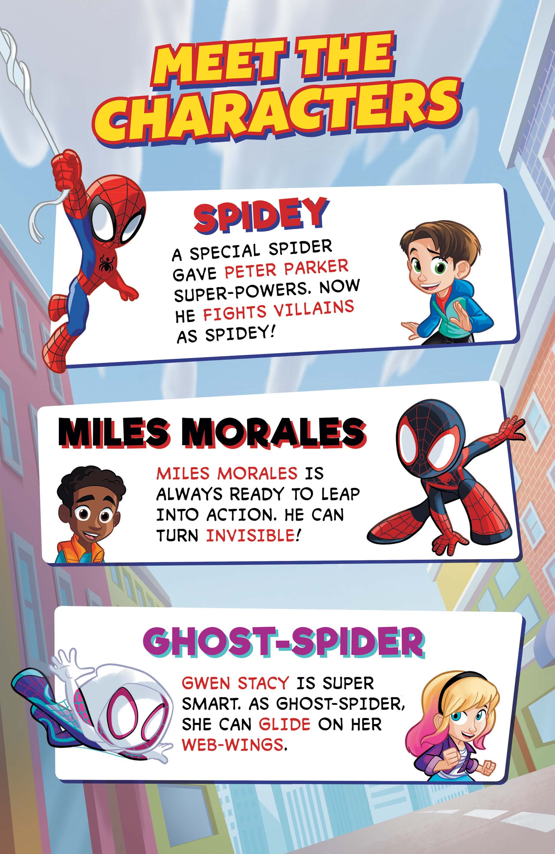 <{ $series->title }} issue Spidey & Friends - Page 4