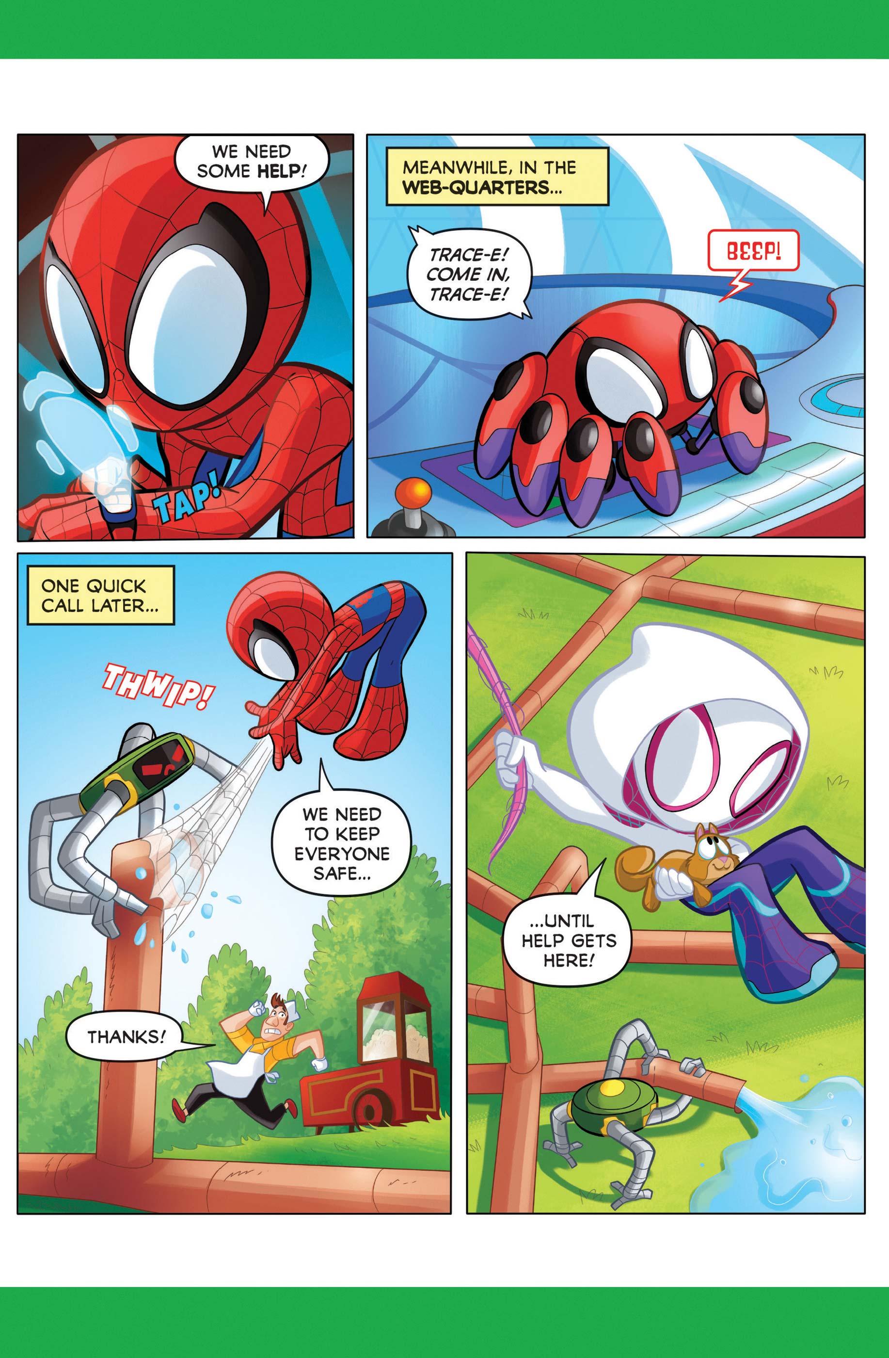 <{ $series->title }} issue Spidey & Friends - Page 10