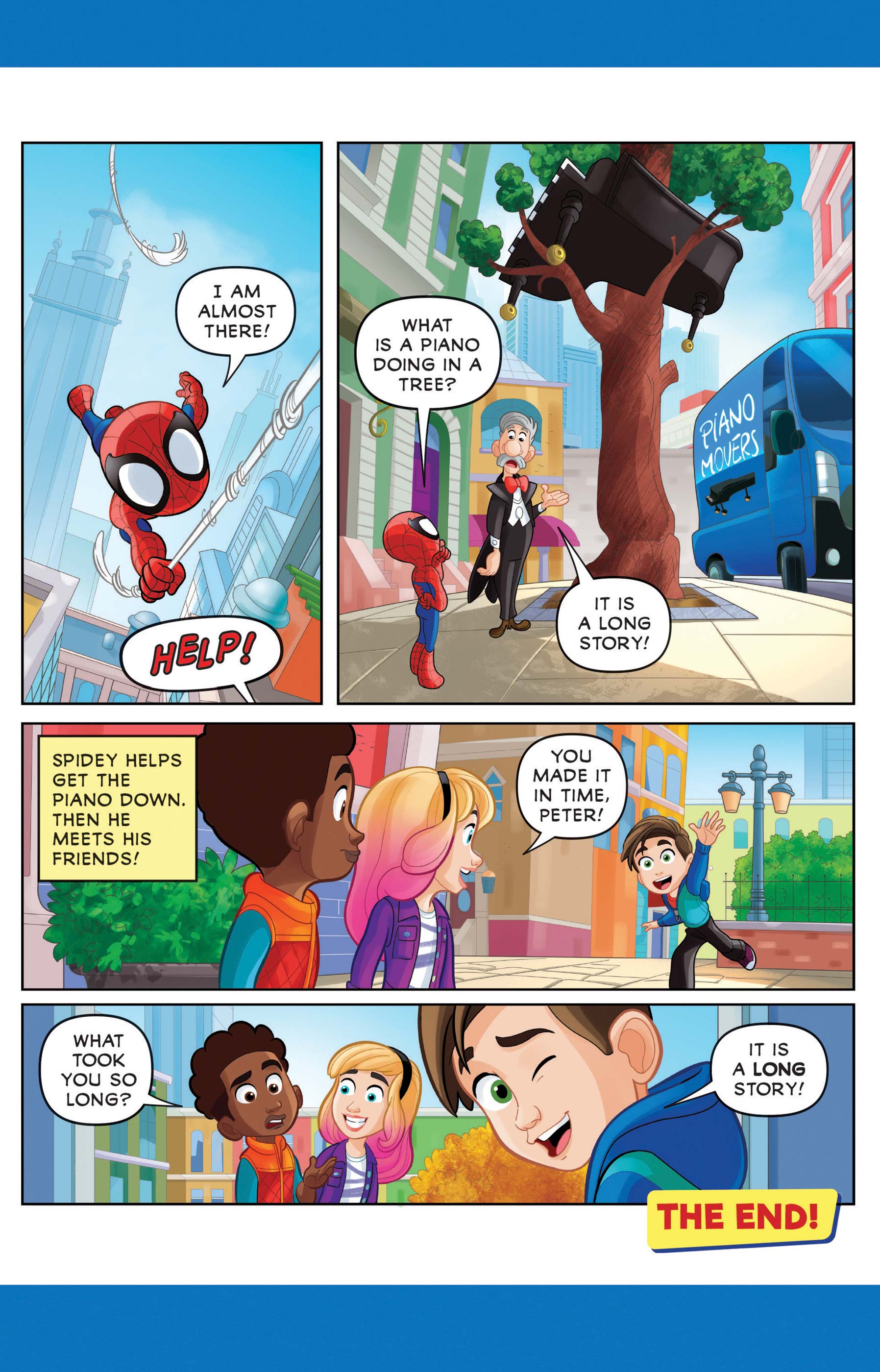 <{ $series->title }} issue Spidey & Friends - Page 19