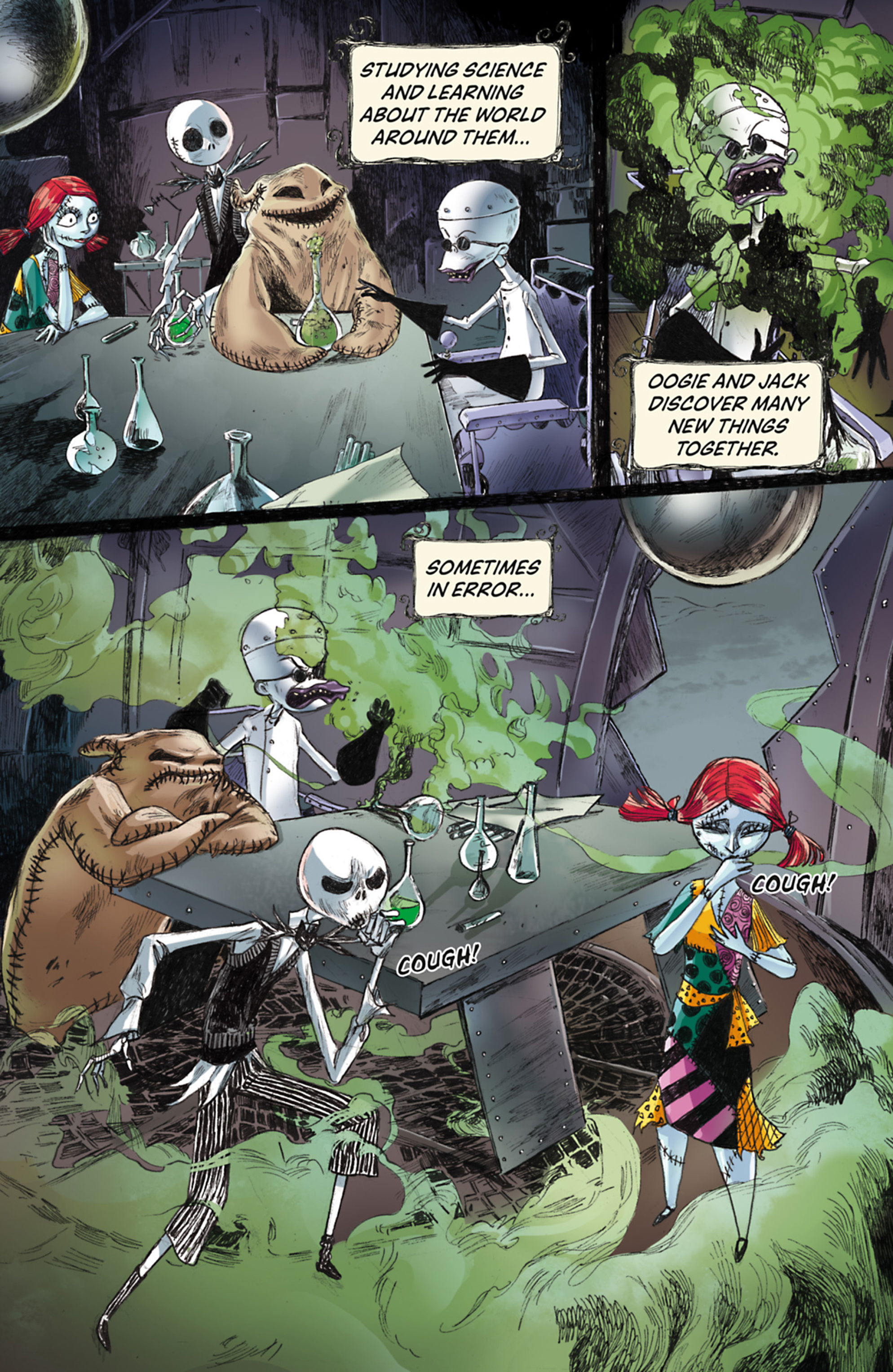 The Nightmare Before Christmas: The Battle For Pumpkin King Graphic Novel