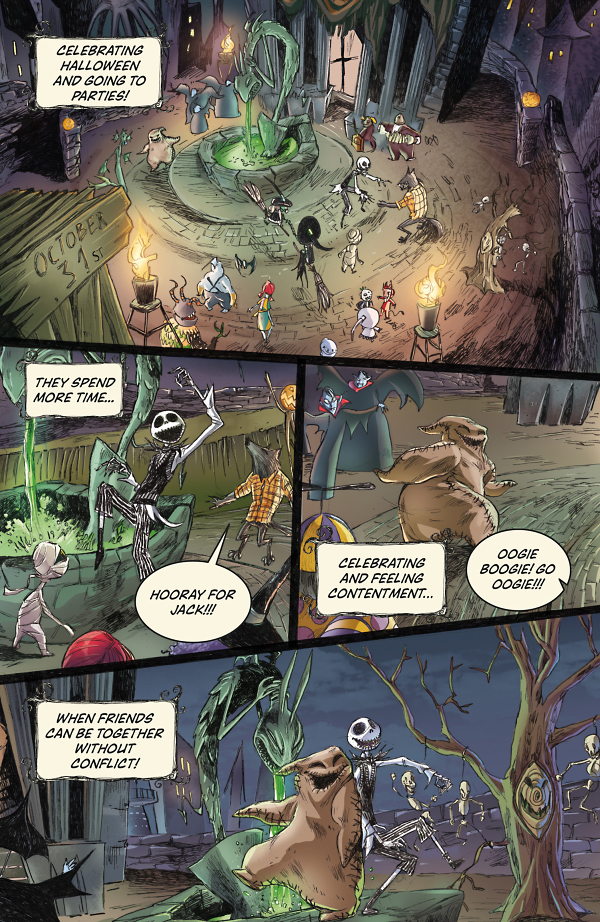 FCBD 2023 Collection issue Disney Tim Burton's The Nightmare Before Christmas - The Battle for Pumpkin King - Page 11