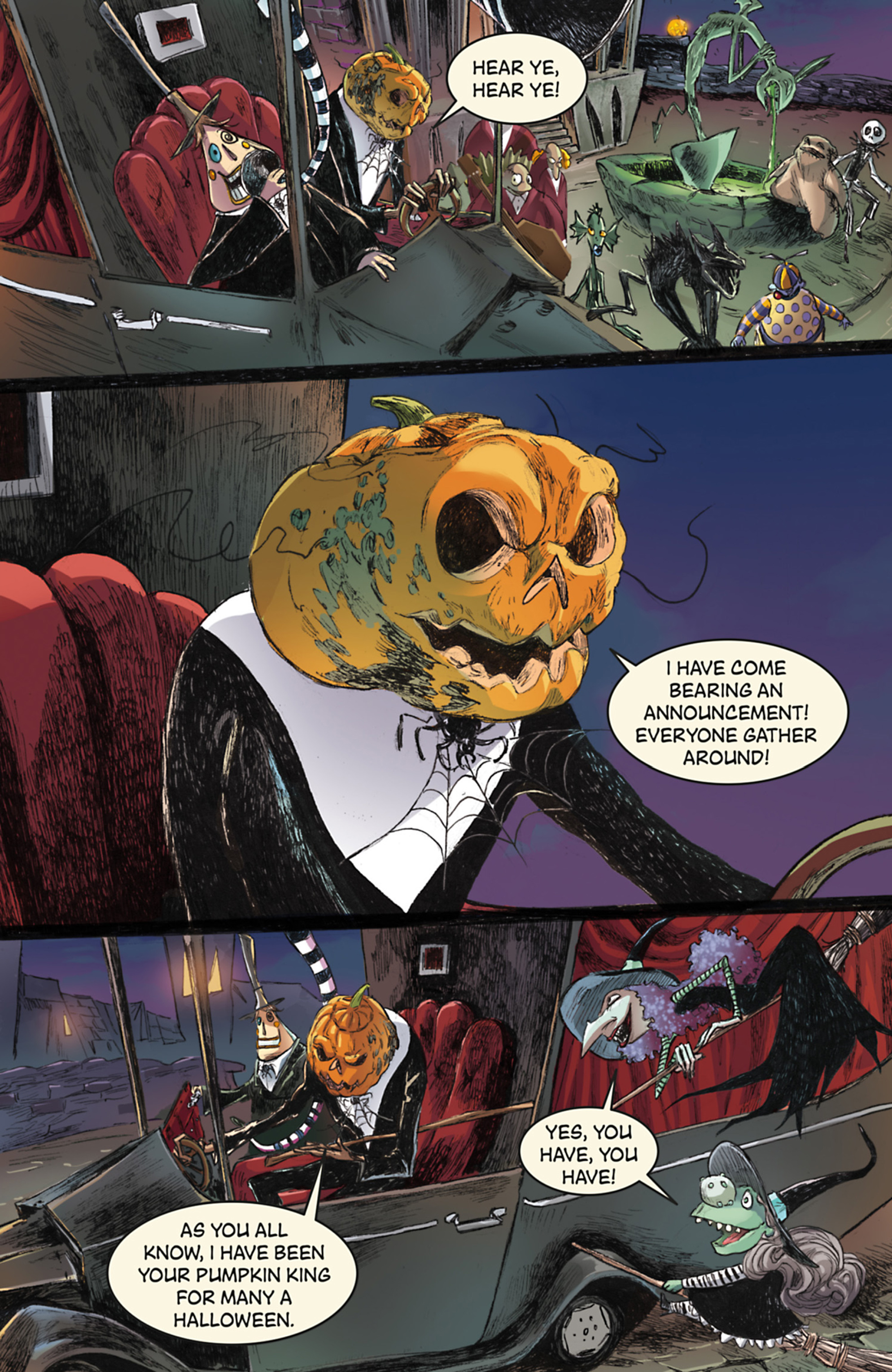 <{ $series->title }} issue Disney Tim Burton's The Nightmare Before Christmas - The Battle for Pumpkin King - Page 12