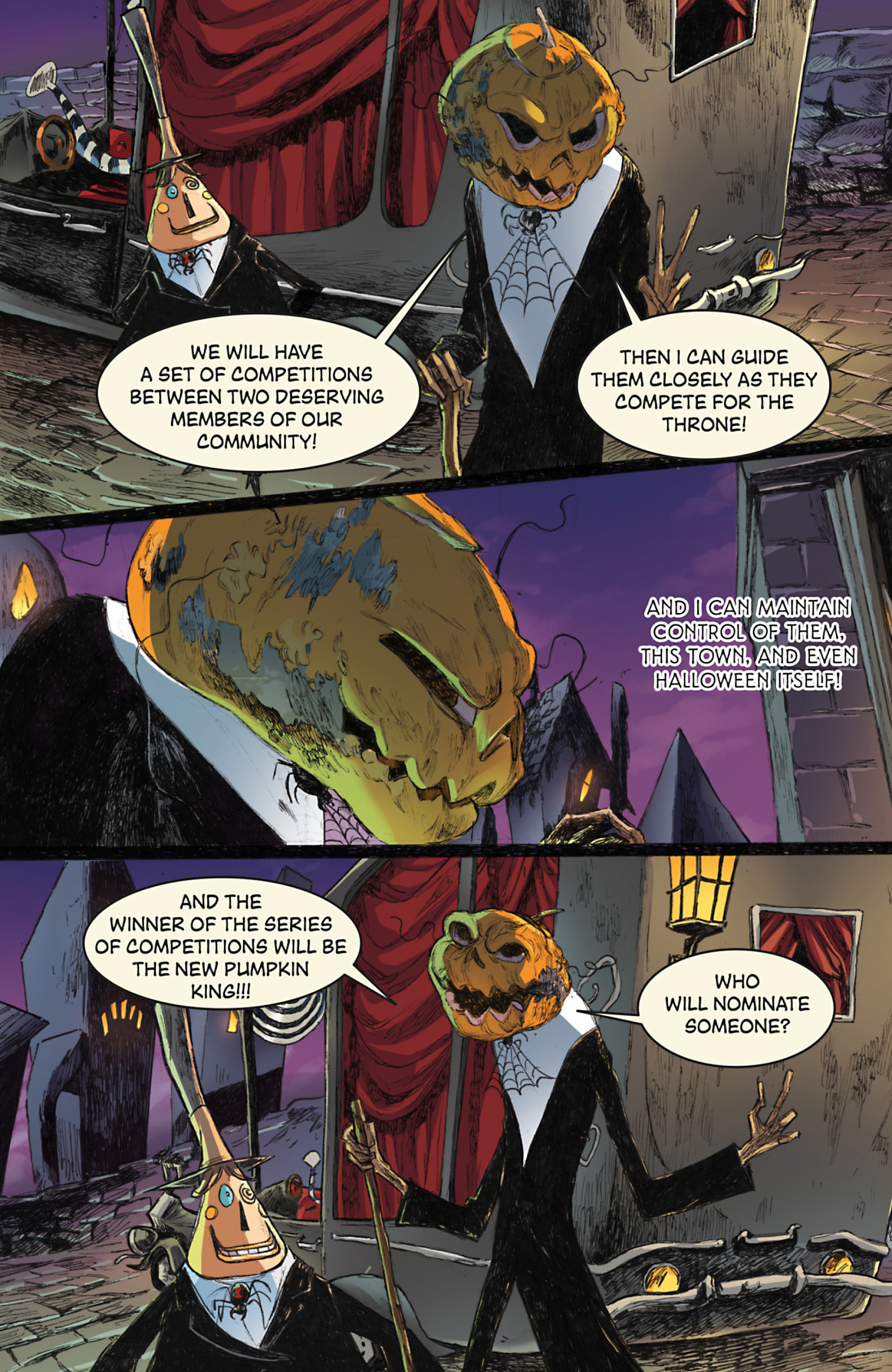 <{ $series->title }} issue Disney Tim Burton's The Nightmare Before Christmas - The Battle for Pumpkin King - Page 16