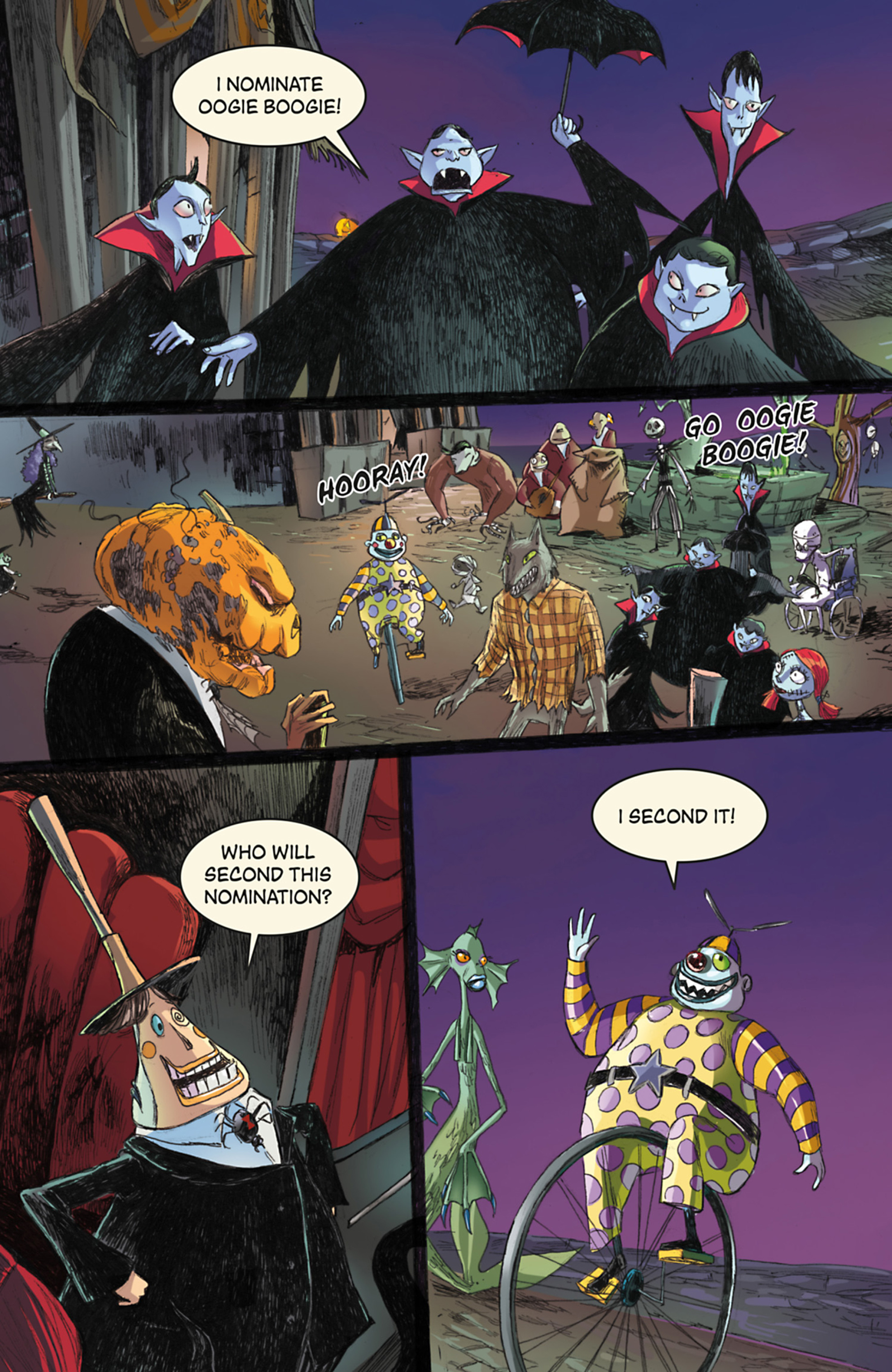 FCBD 2023 Collection issue Disney Tim Burton's The Nightmare Before Christmas - The Battle for Pumpkin King - Page 17