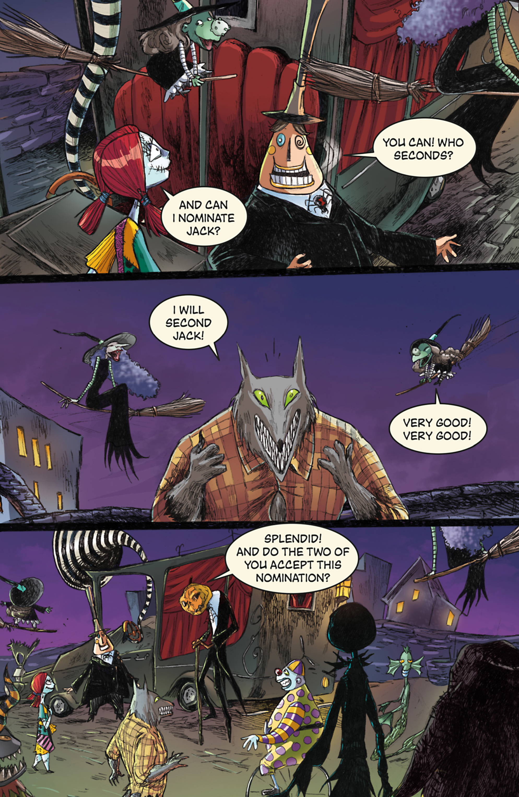 <{ $series->title }} issue Disney Tim Burton's The Nightmare Before Christmas - The Battle for Pumpkin King - Page 18