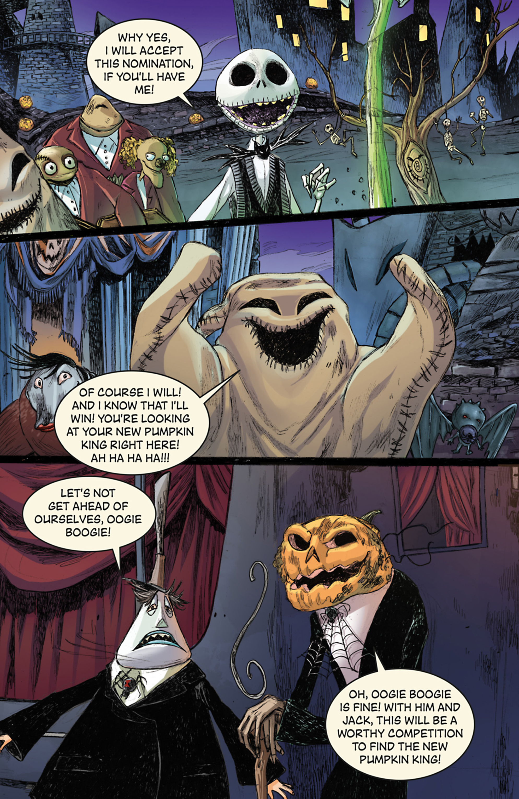 <{ $series->title }} issue Disney Tim Burton's The Nightmare Before Christmas - The Battle for Pumpkin King - Page 19