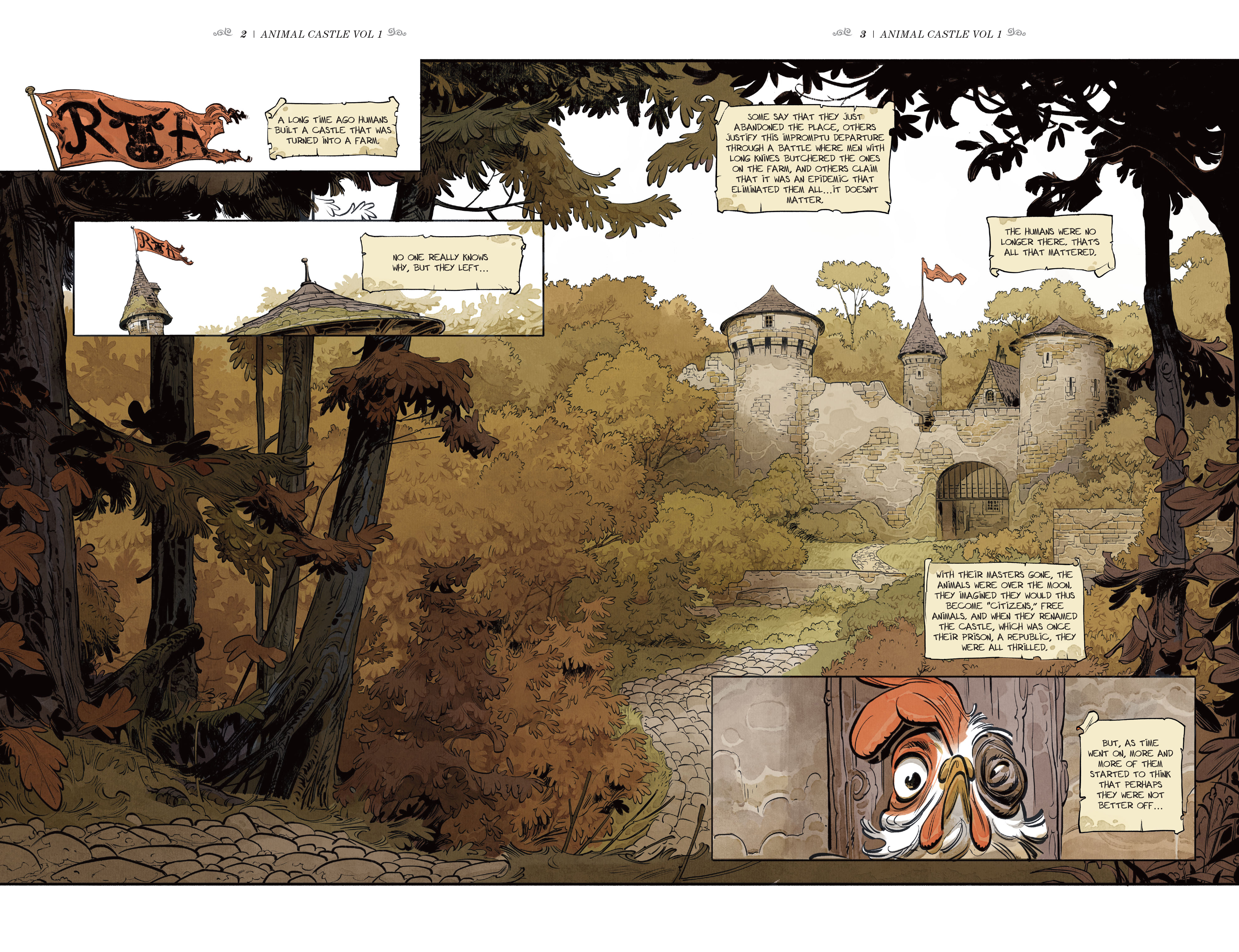 <{ $series->title }} issue Animal Castle Vol. 2 - Page 4