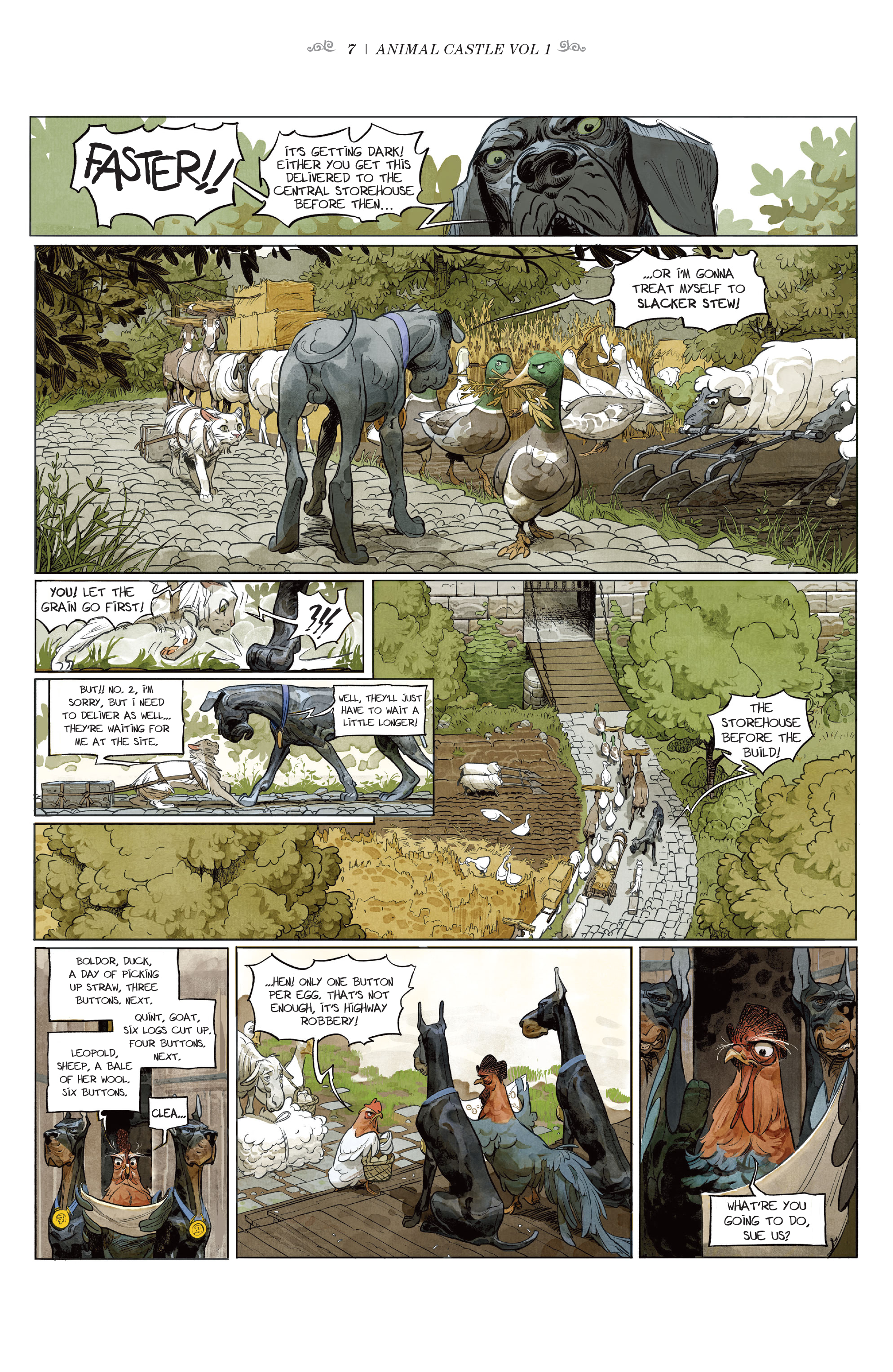 <{ $series->title }} issue Animal Castle Vol. 2 - Page 8