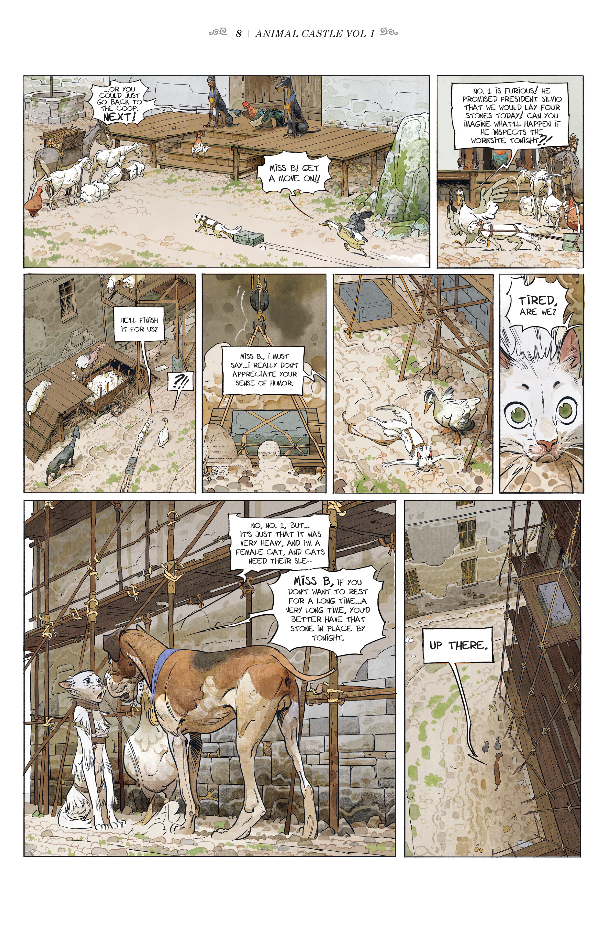 <{ $series->title }} issue Animal Castle Vol. 2 - Page 9