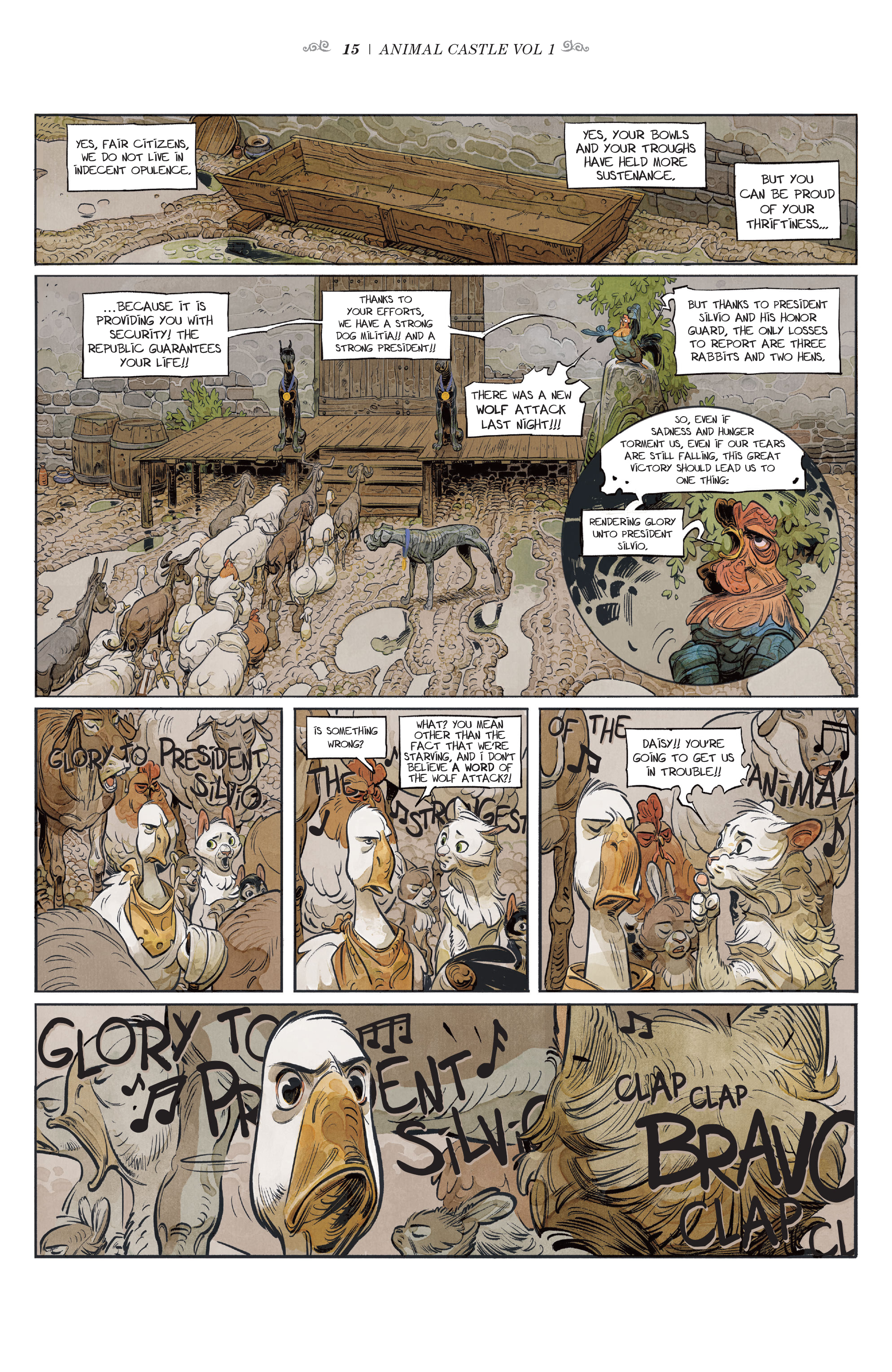 <{ $series->title }} issue Animal Castle Vol. 2 - Page 16