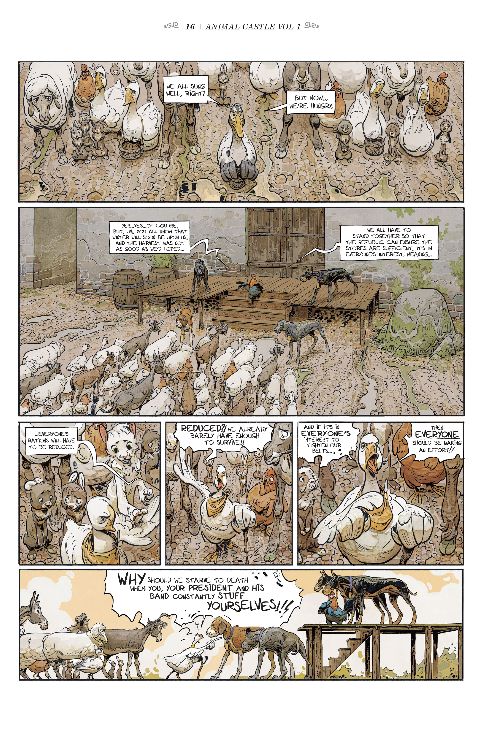 <{ $series->title }} issue Animal Castle Vol. 2 - Page 17