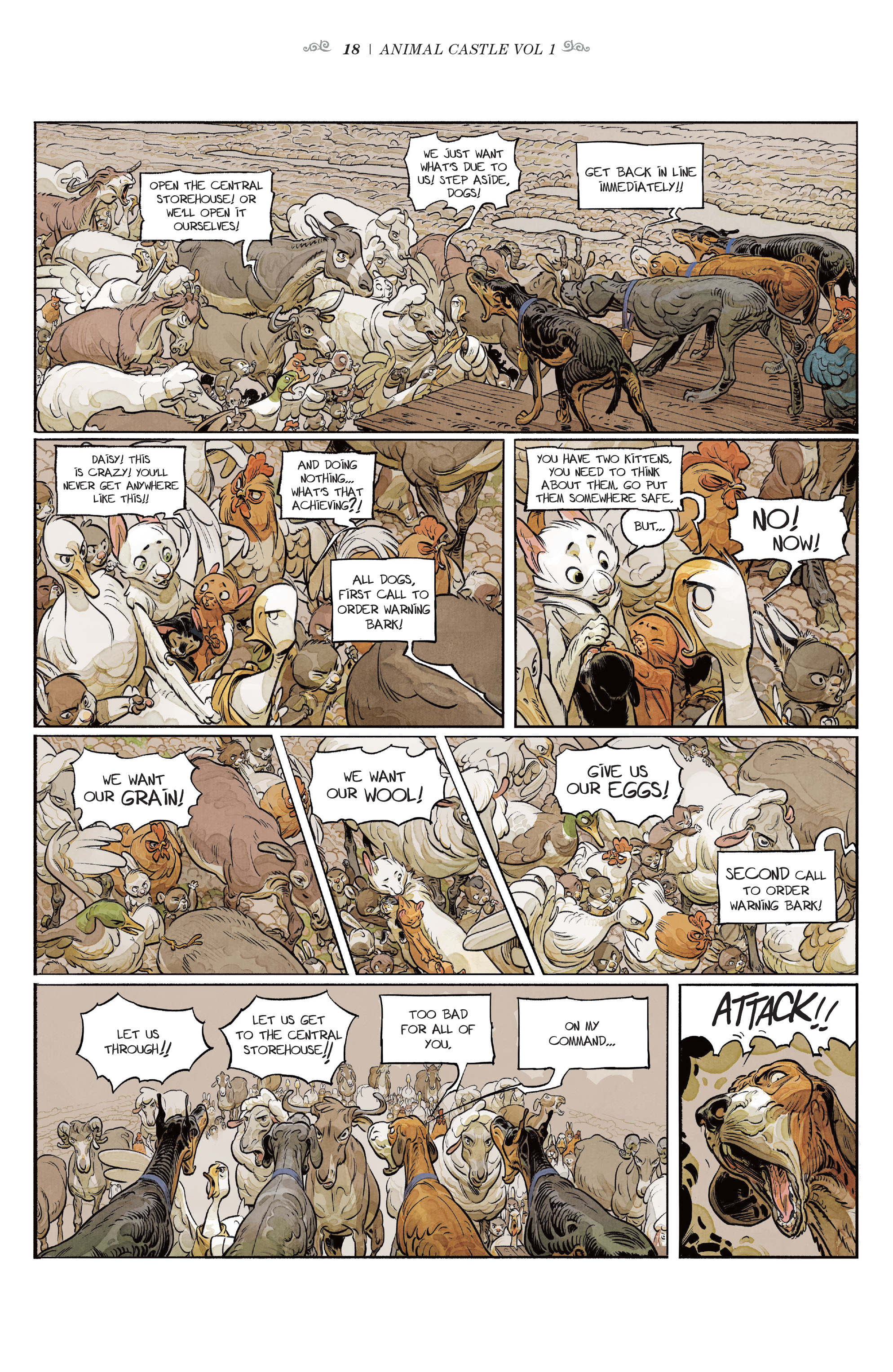 <{ $series->title }} issue Animal Castle Vol. 2 - Page 19