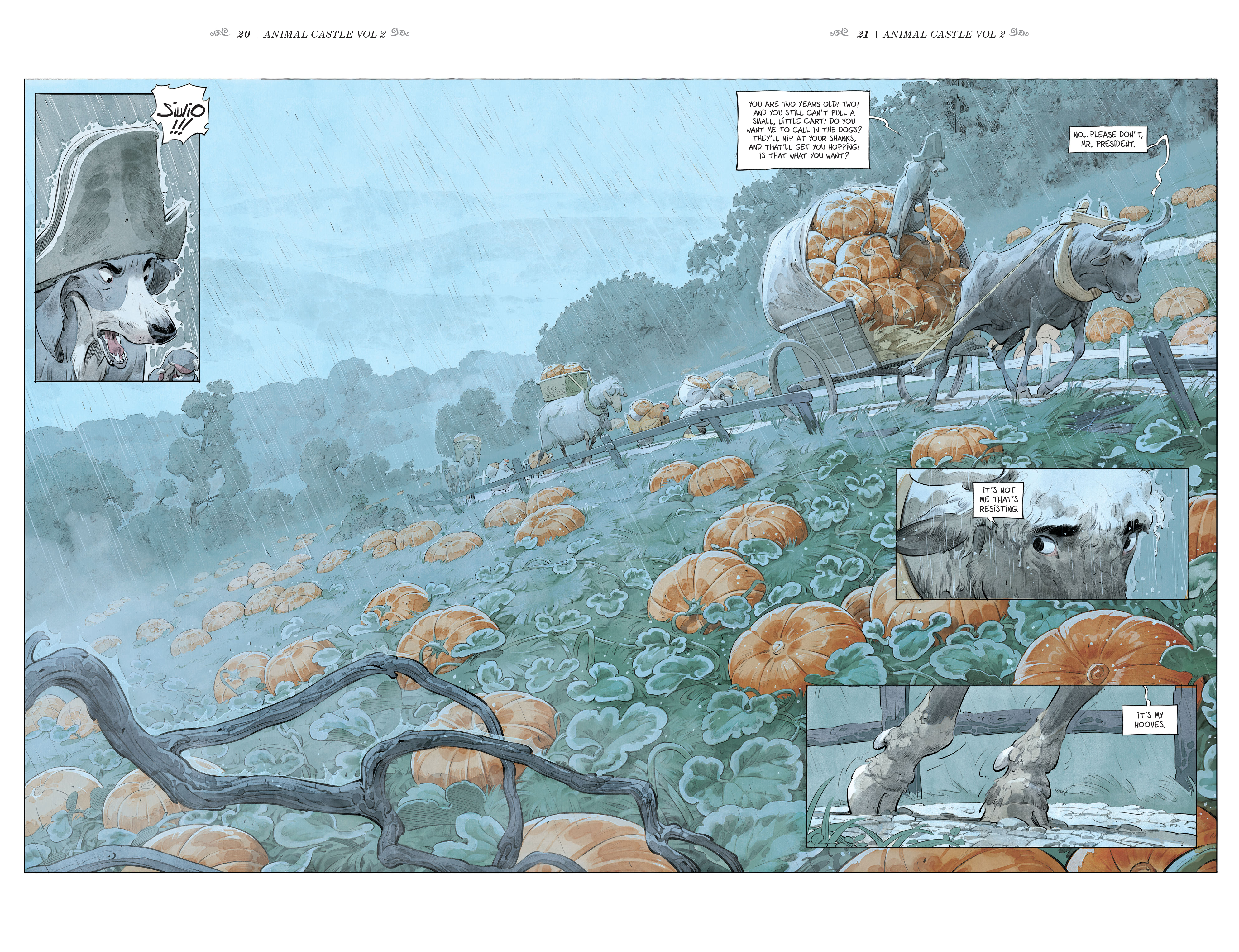 <{ $series->title }} issue Animal Castle Vol. 2 - Page 21