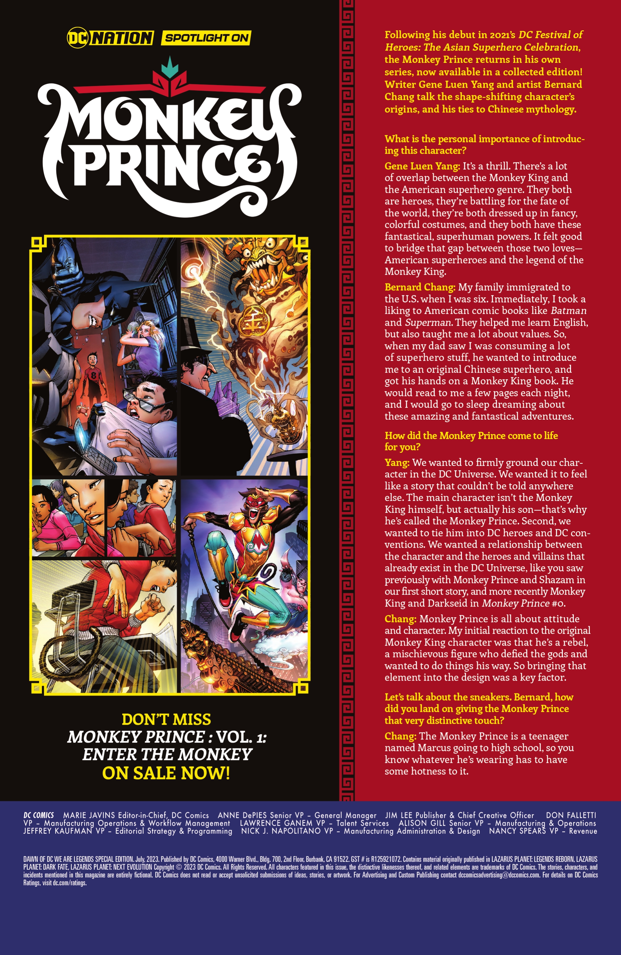 <{ $series->title }} issue Dawn of DC We Are Legends Special Edition - Page 34