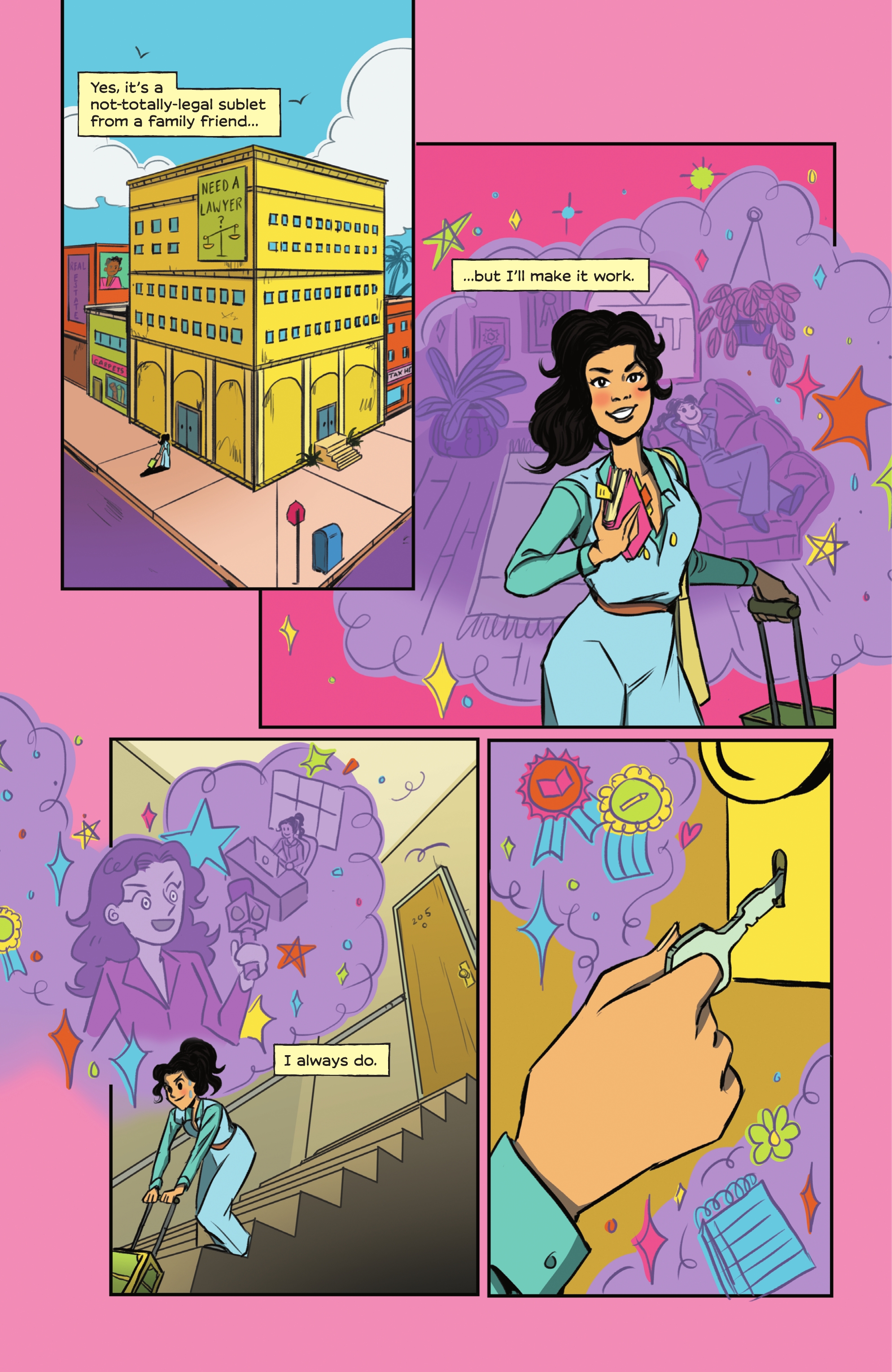 <{ $series->title }} issue Girl Taking Over - A Lois Lane Story - Page 8