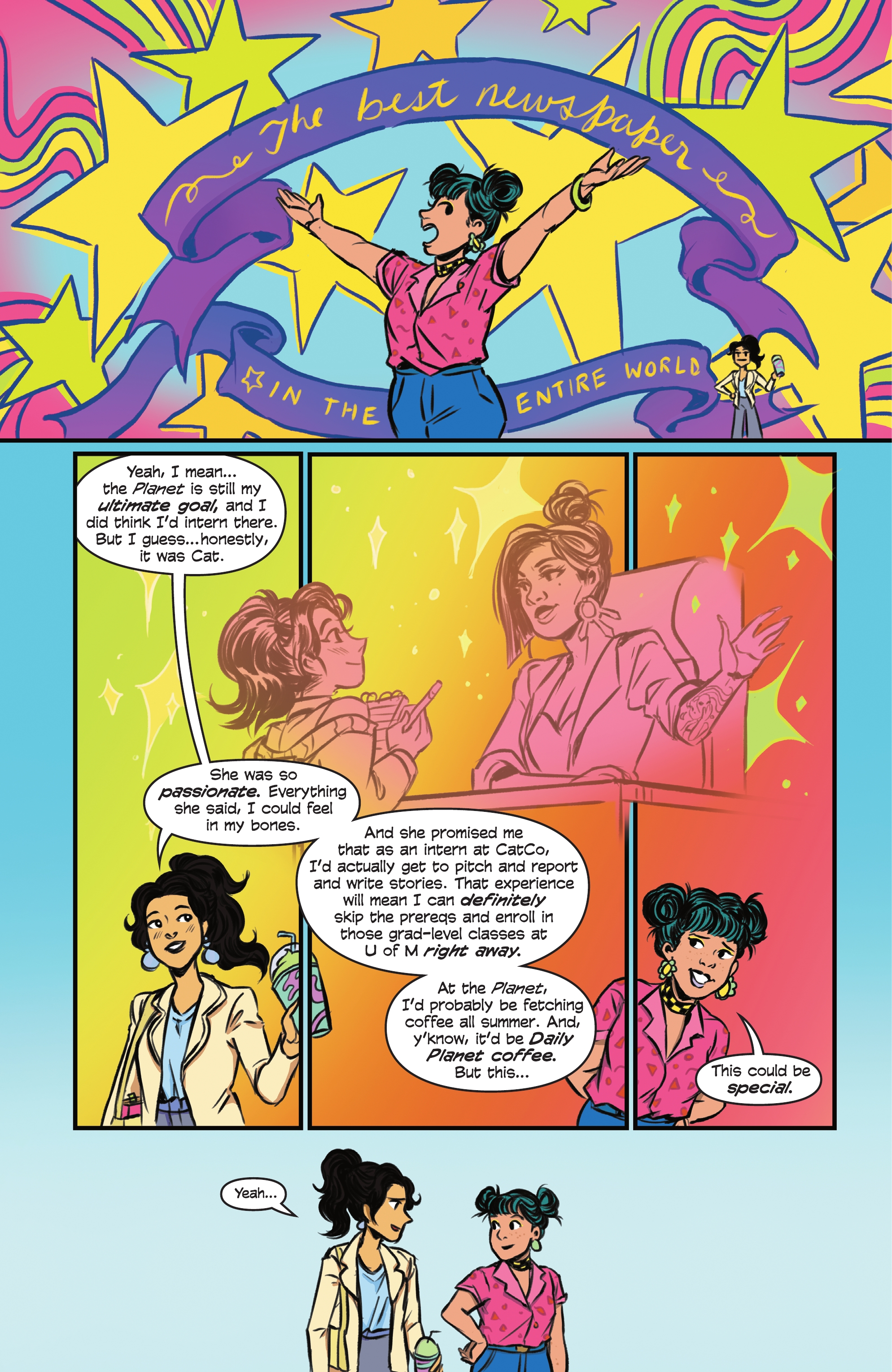 <{ $series->title }} issue Girl Taking Over - A Lois Lane Story - Page 20