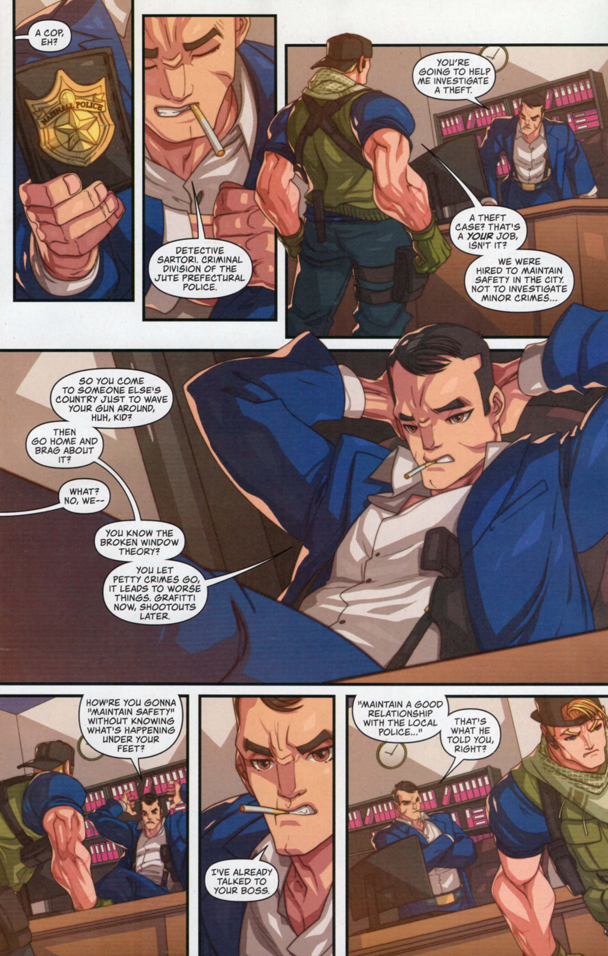 <{ $series->title }} issue Street Fighter 6 - Page 9