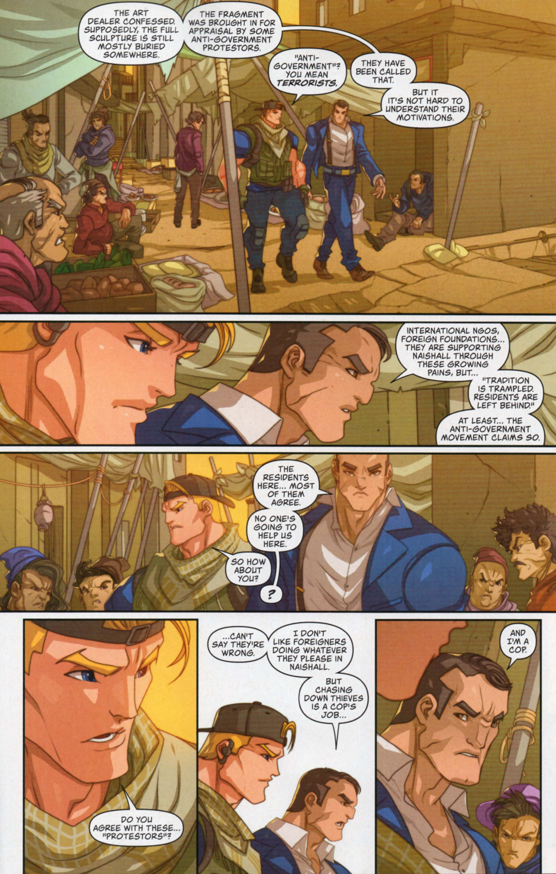 <{ $series->title }} issue Street Fighter 6 - Page 14