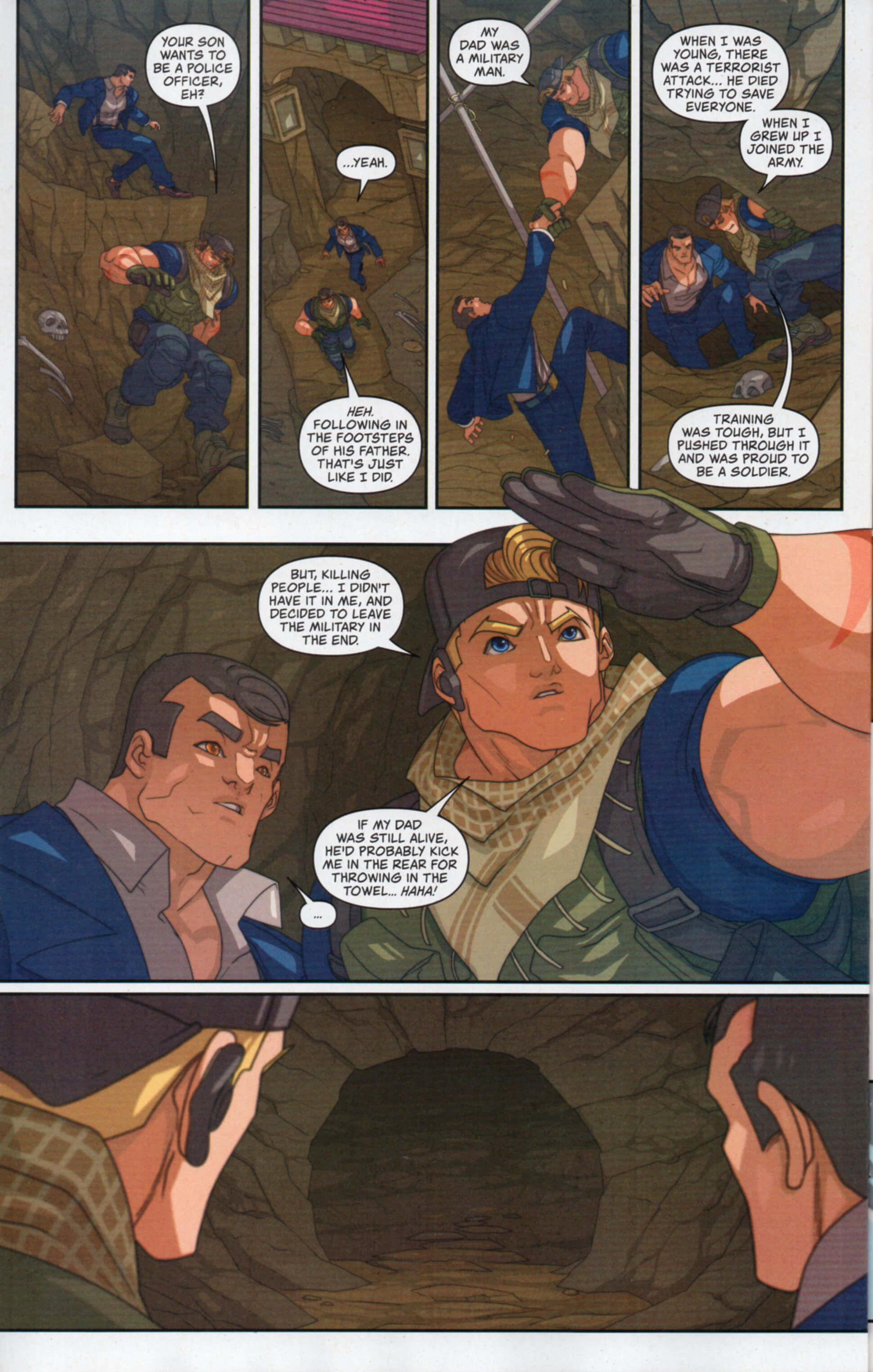 <{ $series->title }} issue Street Fighter 6 - Page 22