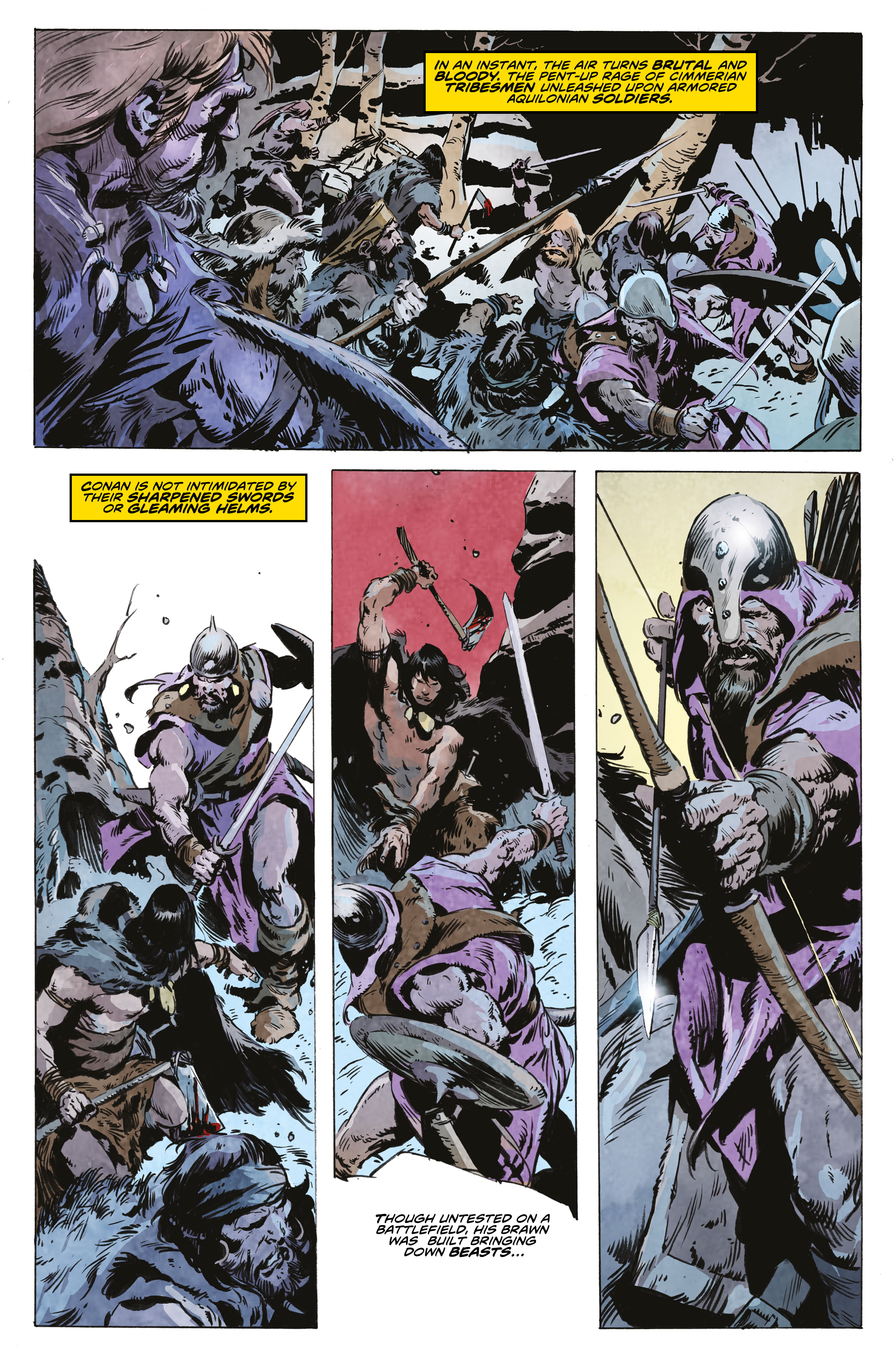 <{ $series->title }} issue Conan - The Barbarian - Page 7