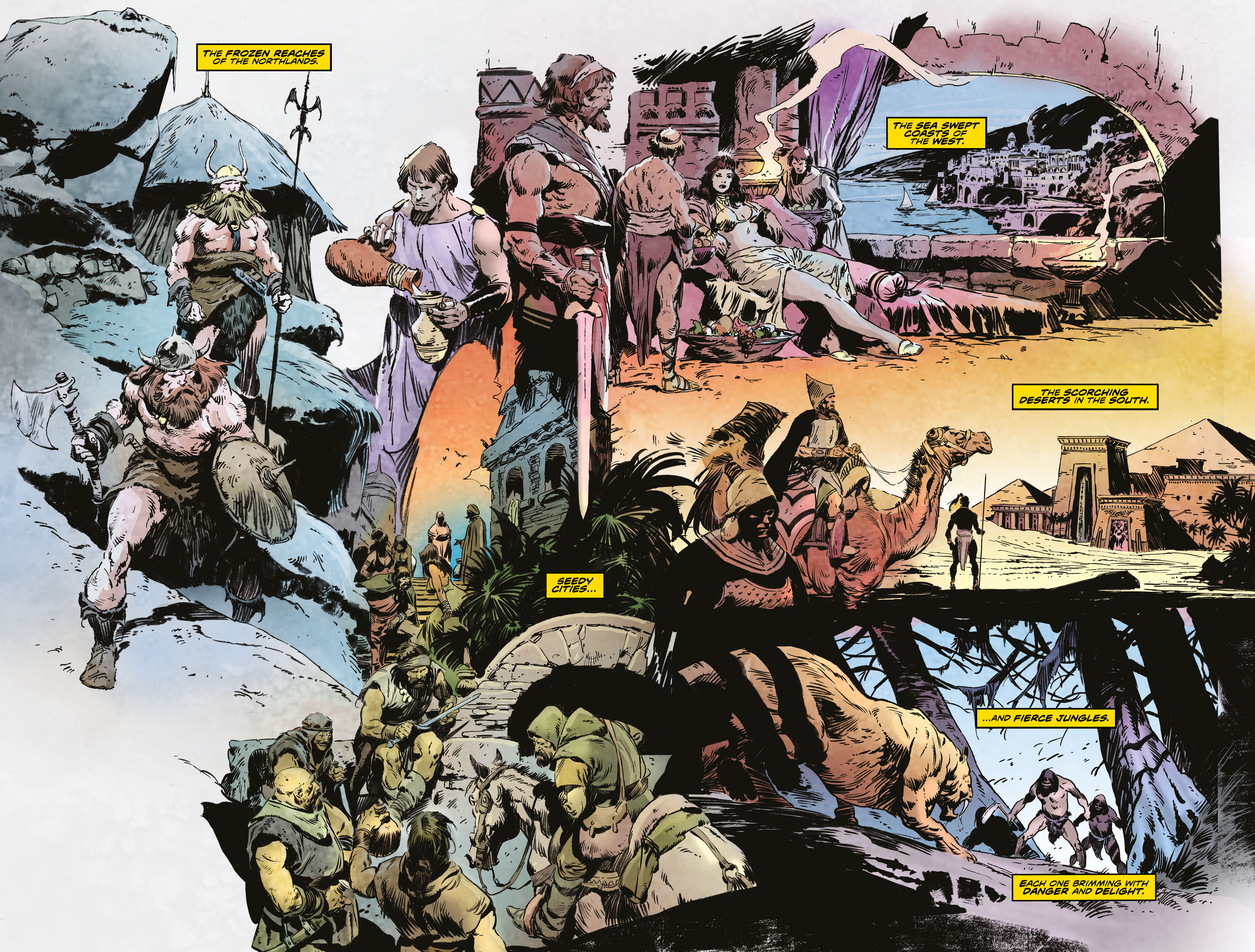 <{ $series->title }} issue Conan - The Barbarian - Page 12