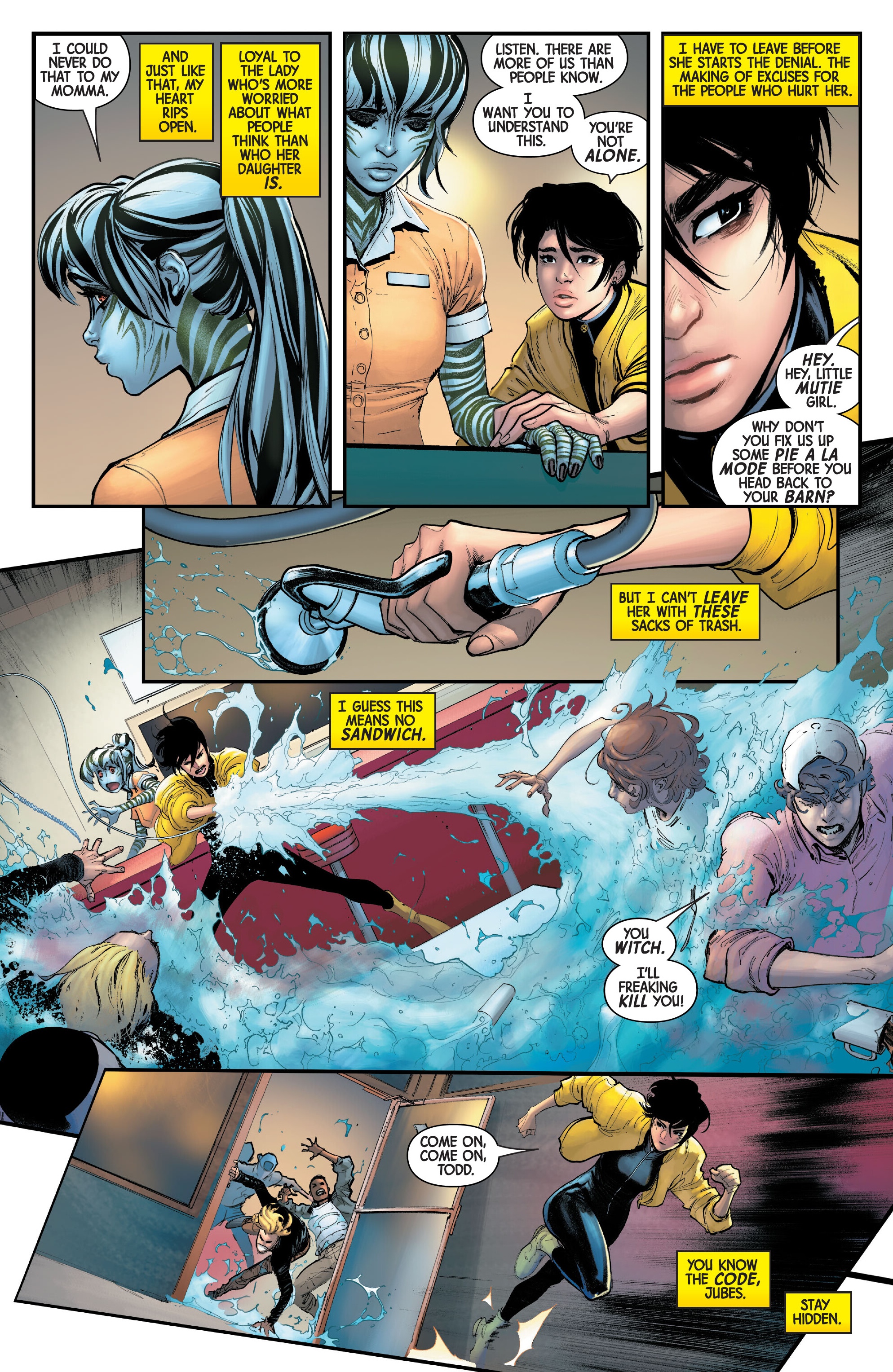 <{ $series->title }} issue Blood Hunt-X-Men - Page 22